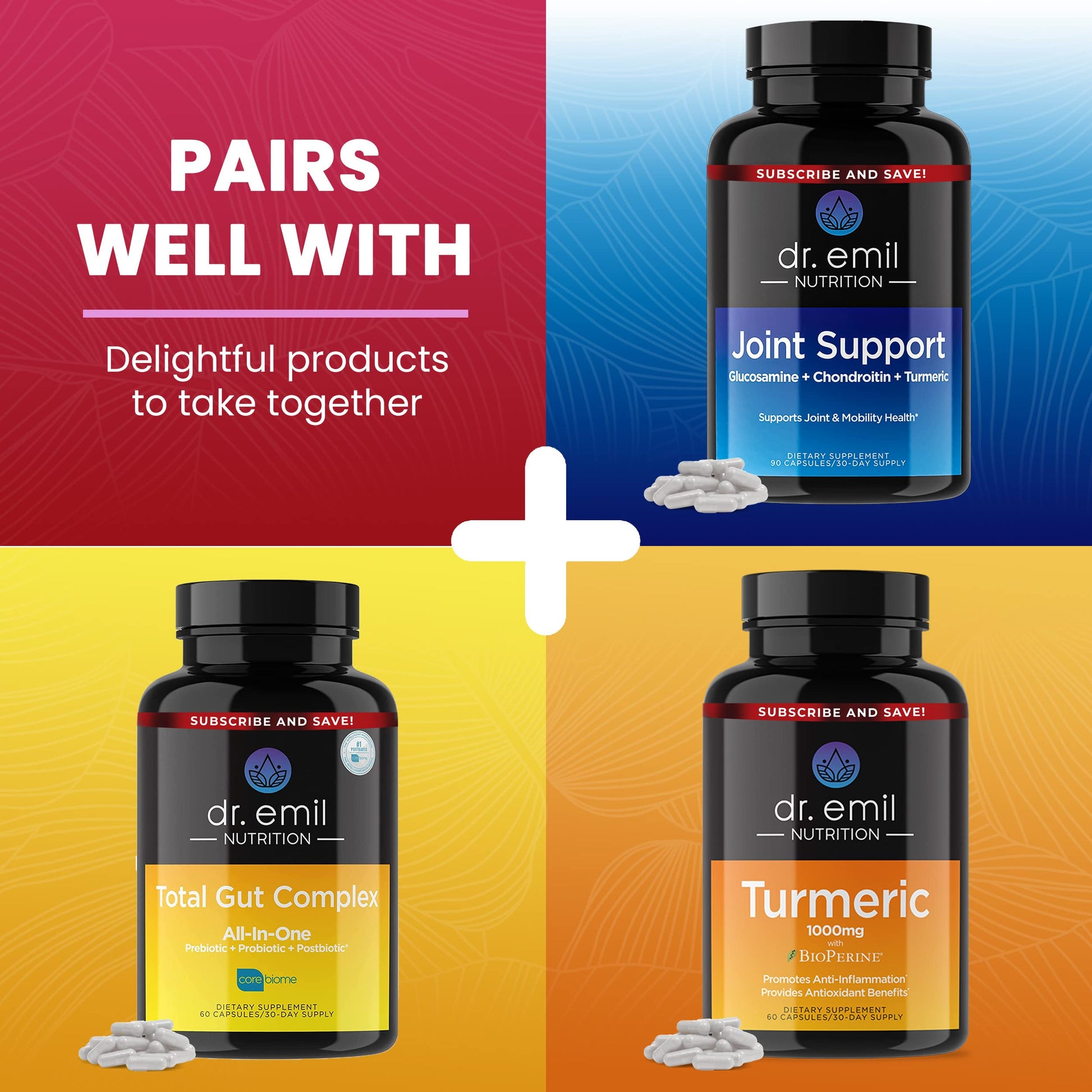 Dr. Emil Berberine 500mg Capsules - Berberine Supplement with Cinnamon, MTC Oil & Milk DR EMIL NUTRITION buy supplements canada
