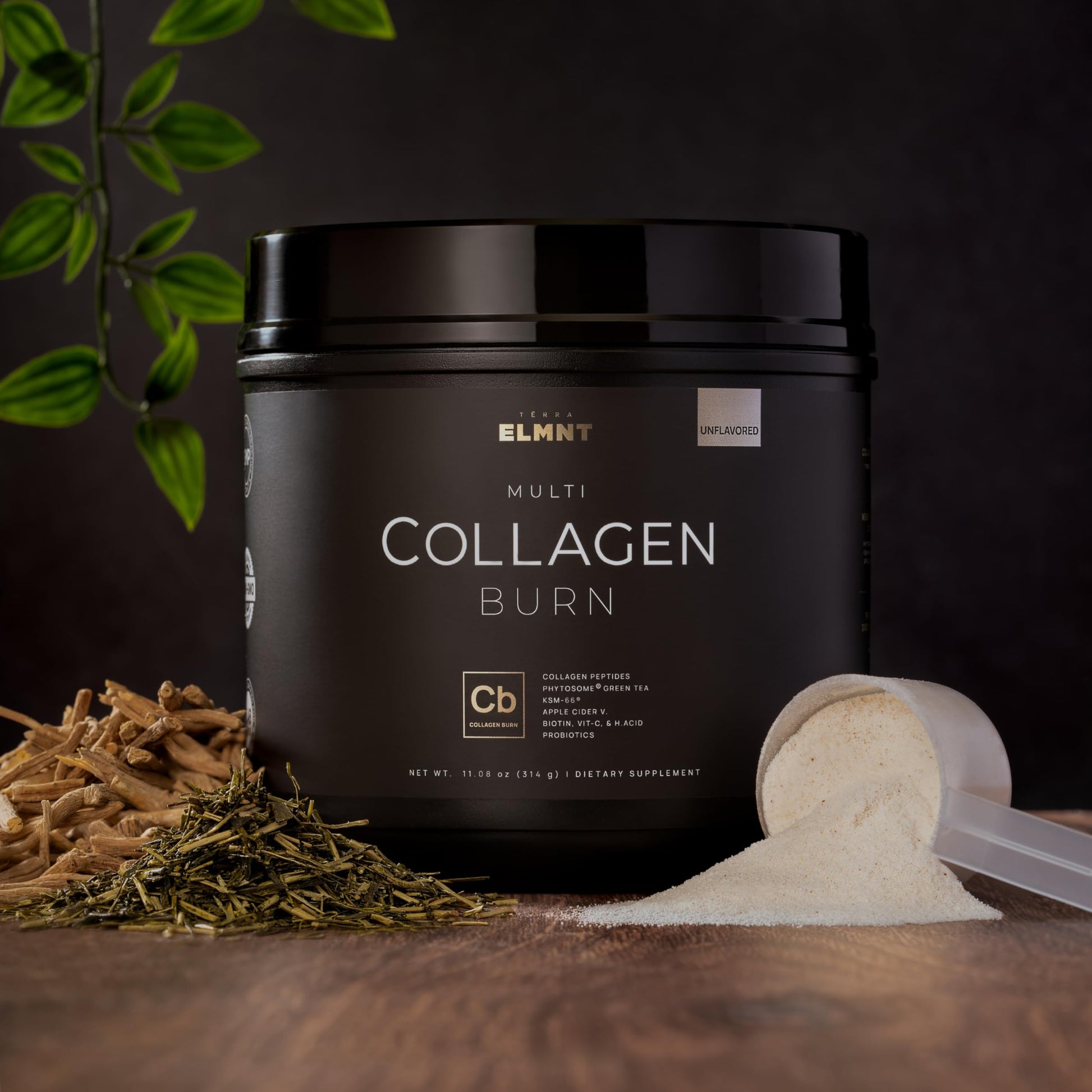 Super Collagen Powder for Women Weight Loss + Beauty w. Probiotics, Hyaluronic Acid, ACV, KSM-66, Biotin - Premium Multi Collagen Peptides Protein Supplement TERRA ELMNT buy supplements canada
