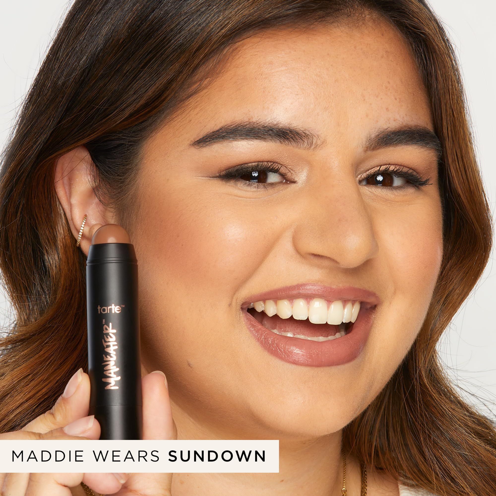 tarte maneater silk stick bronzer – Buildable Lightweight Cream Bronzer, Natural Matte Finish, Vegan & Cruelty-Free, full size, nocturnal tarte buy supplements canada