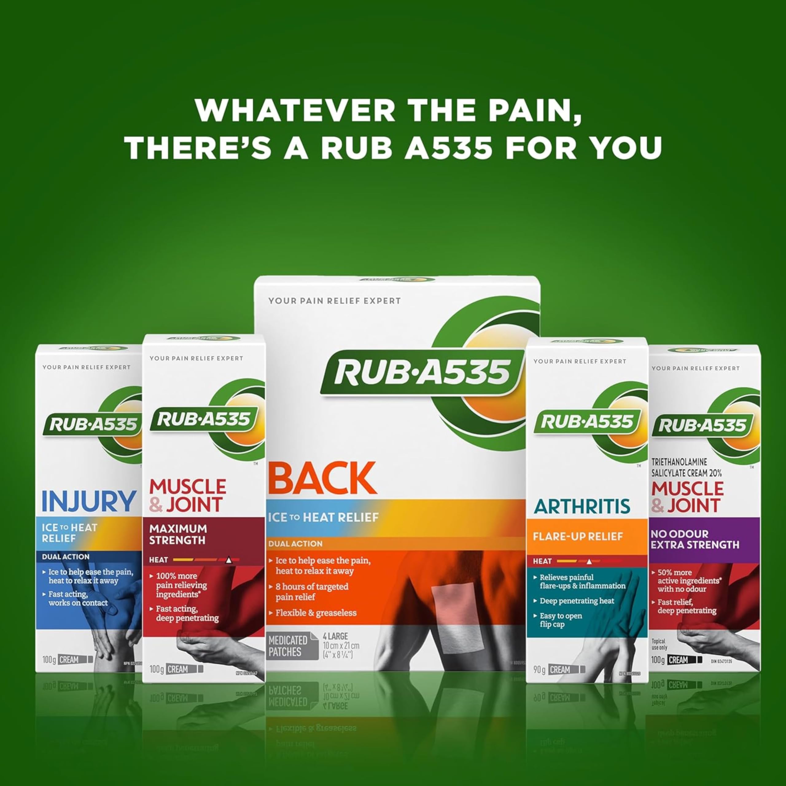 RUB A535 ULTRA STRENGTH NO ODOUR CREAM For Deep Penetrating Relief of Muscle, Joint & Arthritic Pain 100 g Rub A535 buy supplements canada