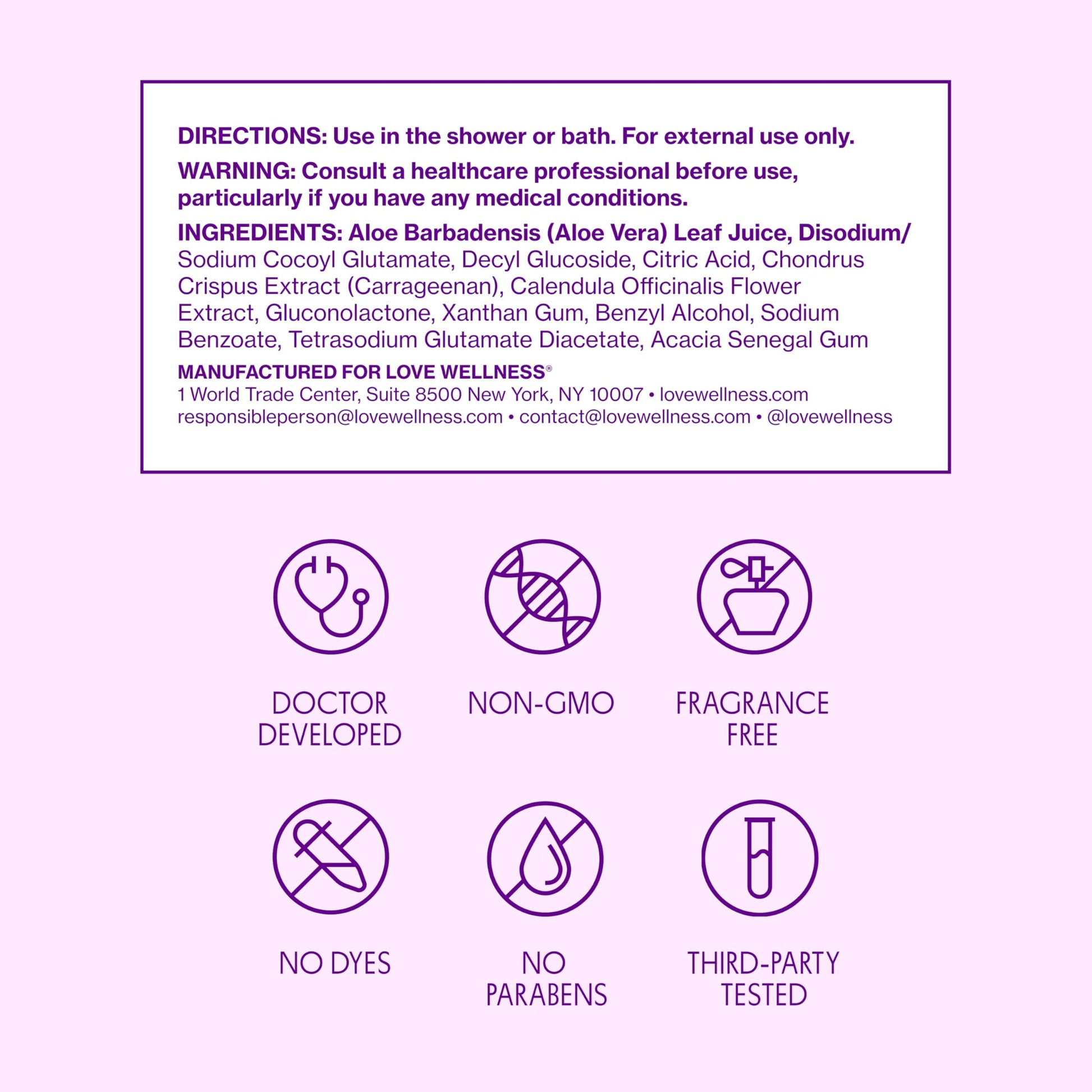 Love Wellness pH Balancing Cleanser | Feminine Vaginal Wash | Fragrance-Free | Vaginal Cleanser for Balanced pH, Intimate Health & Hygiene | Non-Irritating with Aloe Vera for Sensitive Skin | 5 Fl Oz Love Wellness buy supplements canada