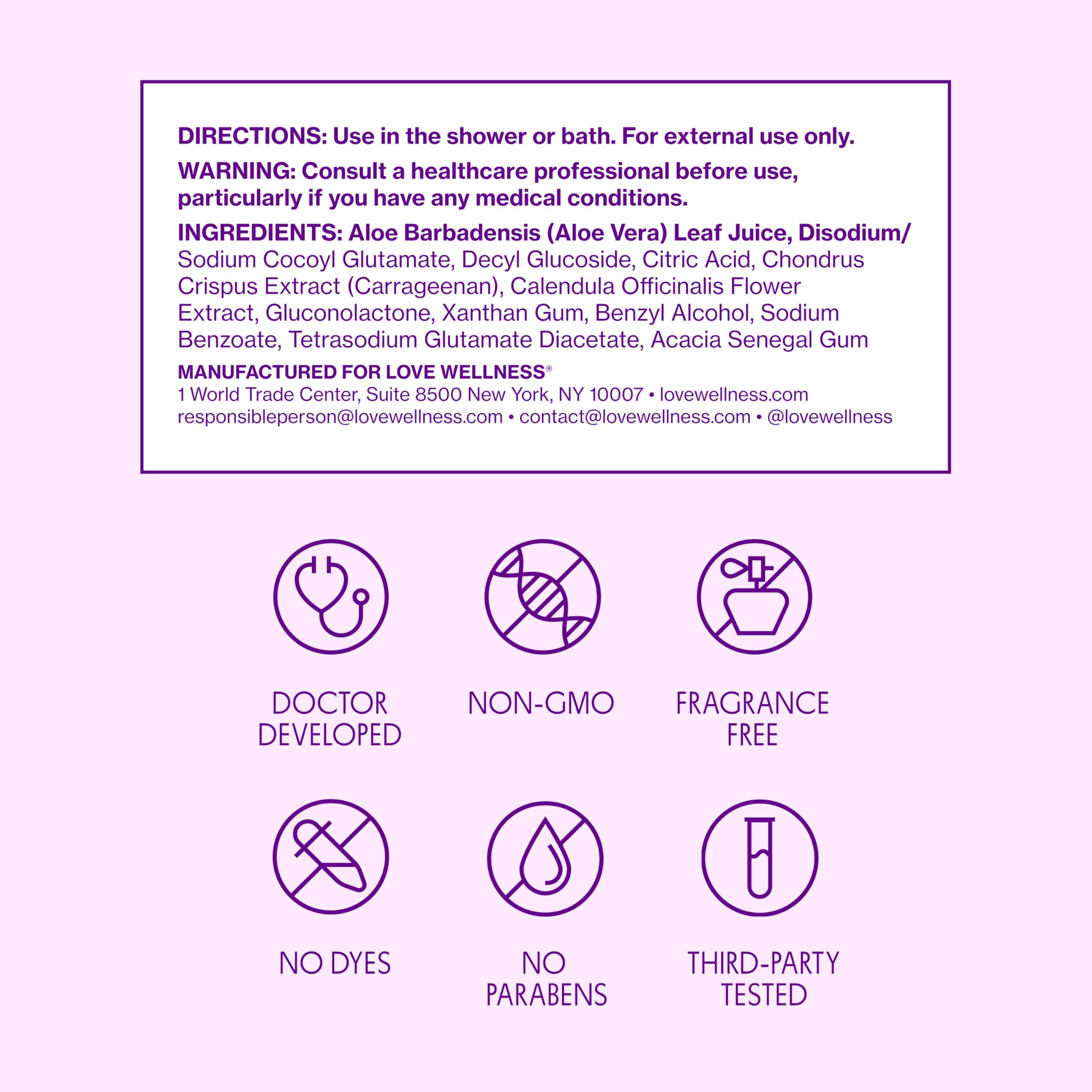 Love Wellness pH Balancing Cleanser | Feminine Vaginal Wash | Fragrance-Free | Vaginal Cleanser for Balanced pH, Intimate Health & Hygiene | Non-Irritating with Aloe Vera for Sensitive Skin | 5 Fl Oz Love Wellness buy supplements canada