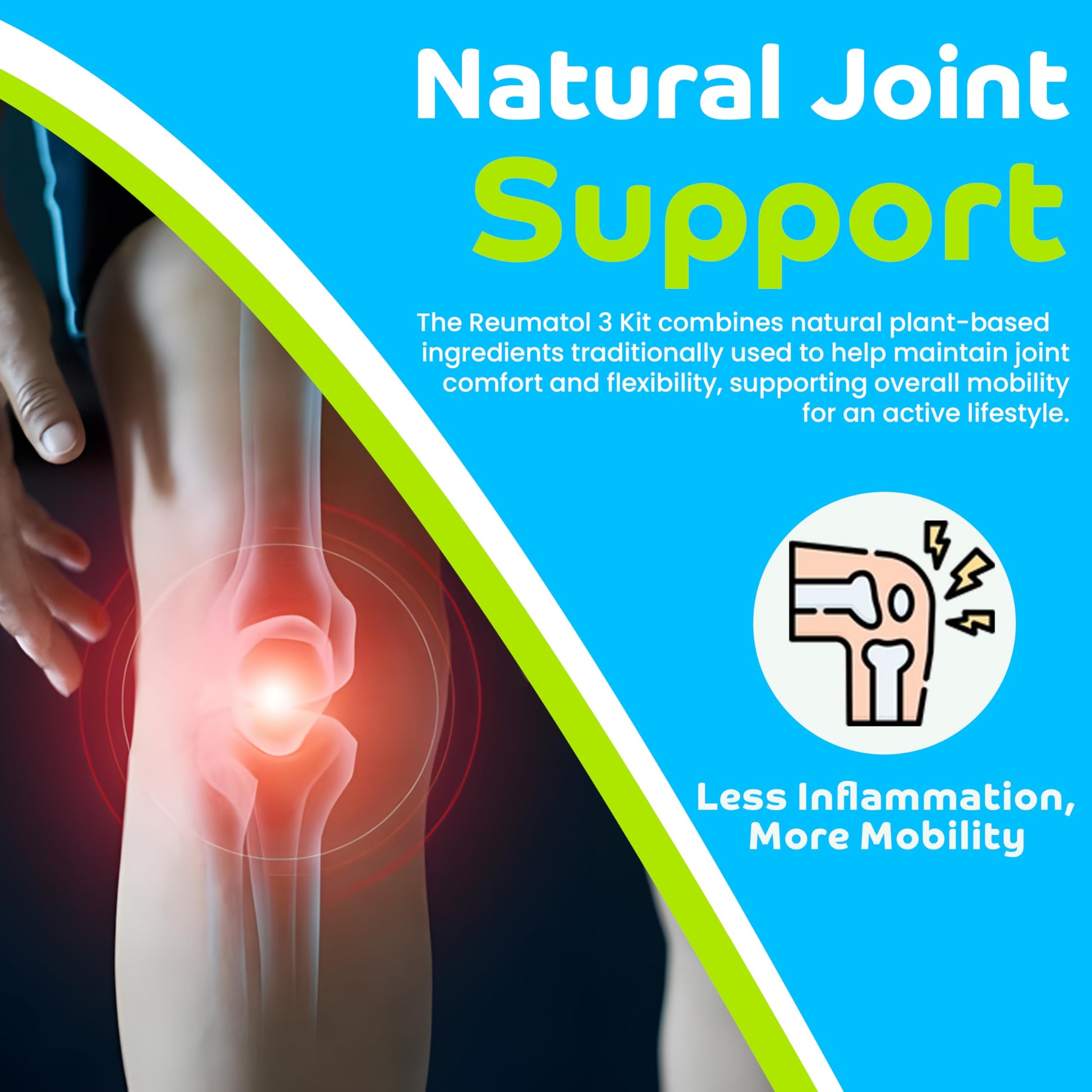 Reumatol 3 Kit – Natural Joint Support Formula for Comfort and Mobility | Helps Ease Stiffness & Promotes Flexible Joints | Herbal Blend for Daily Wellness Reumatol Health Solutions buy supplements canada