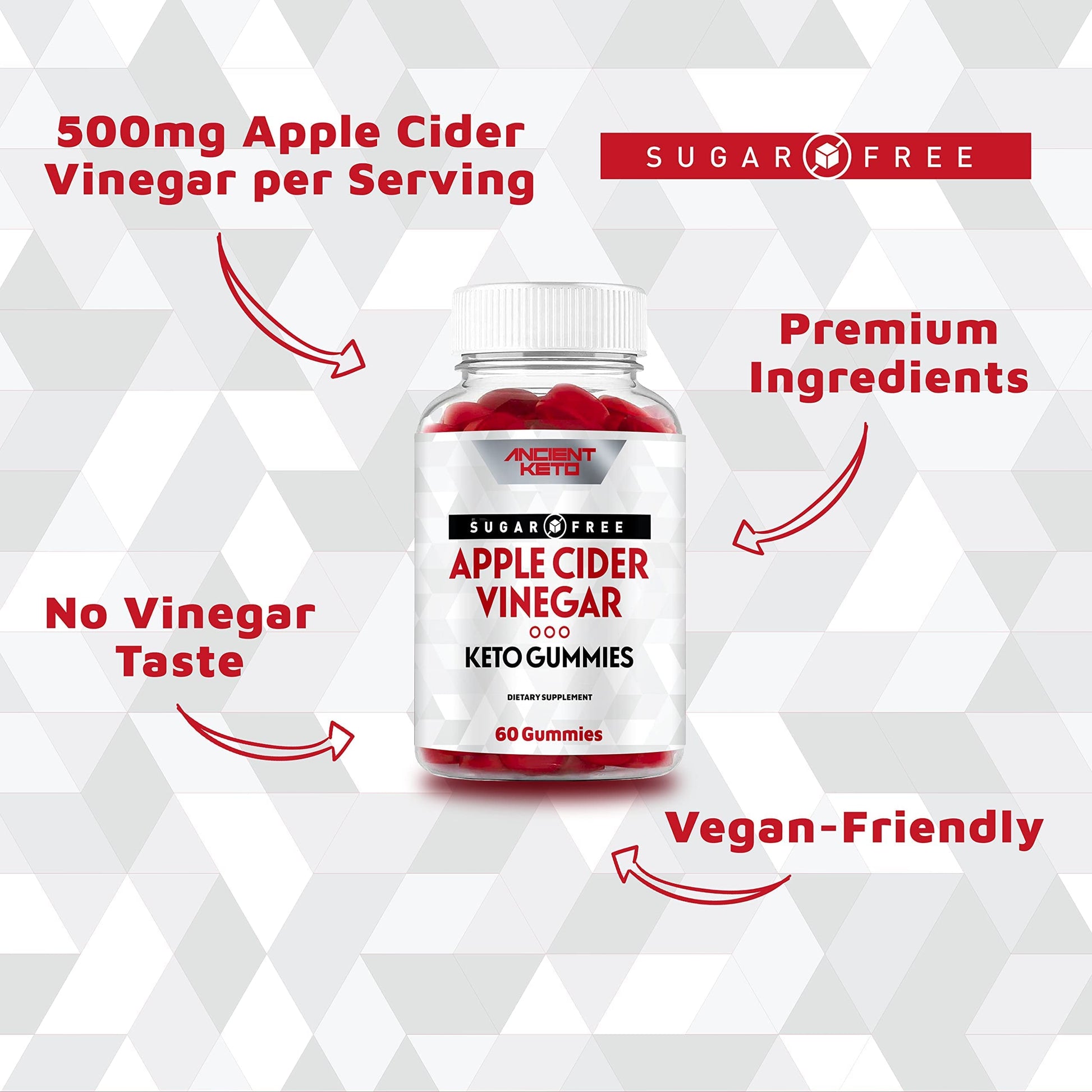 Ancient Keto Sugar Free Keto ACV Gummies, Apple Cider Vinegar Gummy Ancient Keto buy supplements canada