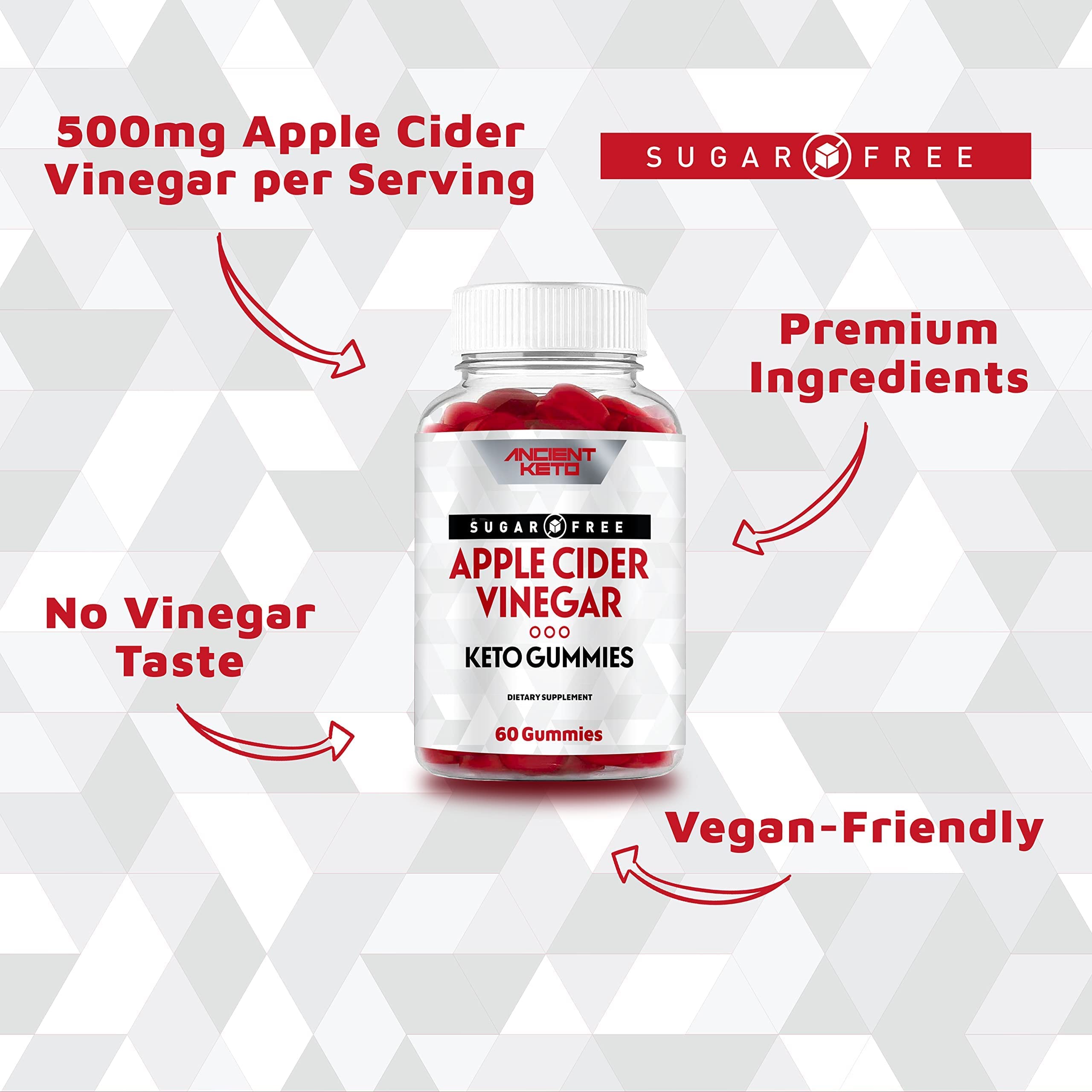 Ancient Keto Sugar Free Keto ACV Gummies, Apple Cider Vinegar Gummy Ancient Keto buy supplements canada