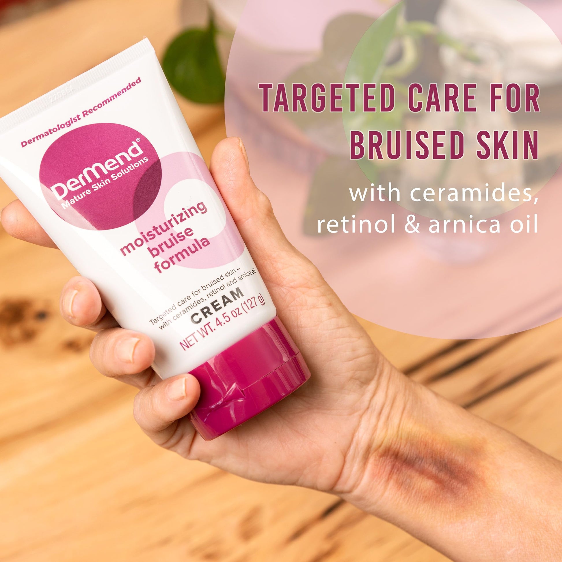 Dermend Arnica Bruise Cream with Vitamin K - Moisturizer for Bruising on Arms, Legs & Hands - 4.5 Oz Dermend buy supplements canada