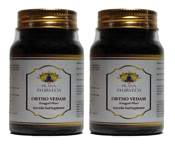 GUGGUL Plus Tablets (Ortho Vedam) 1400mg per Serving - Ayurvedic Supplement for Supporting Comfortable Movement of The Joints and Muscles (2 Packs of 90 Tablets Each) Prana Ayurveda buy supplements canada