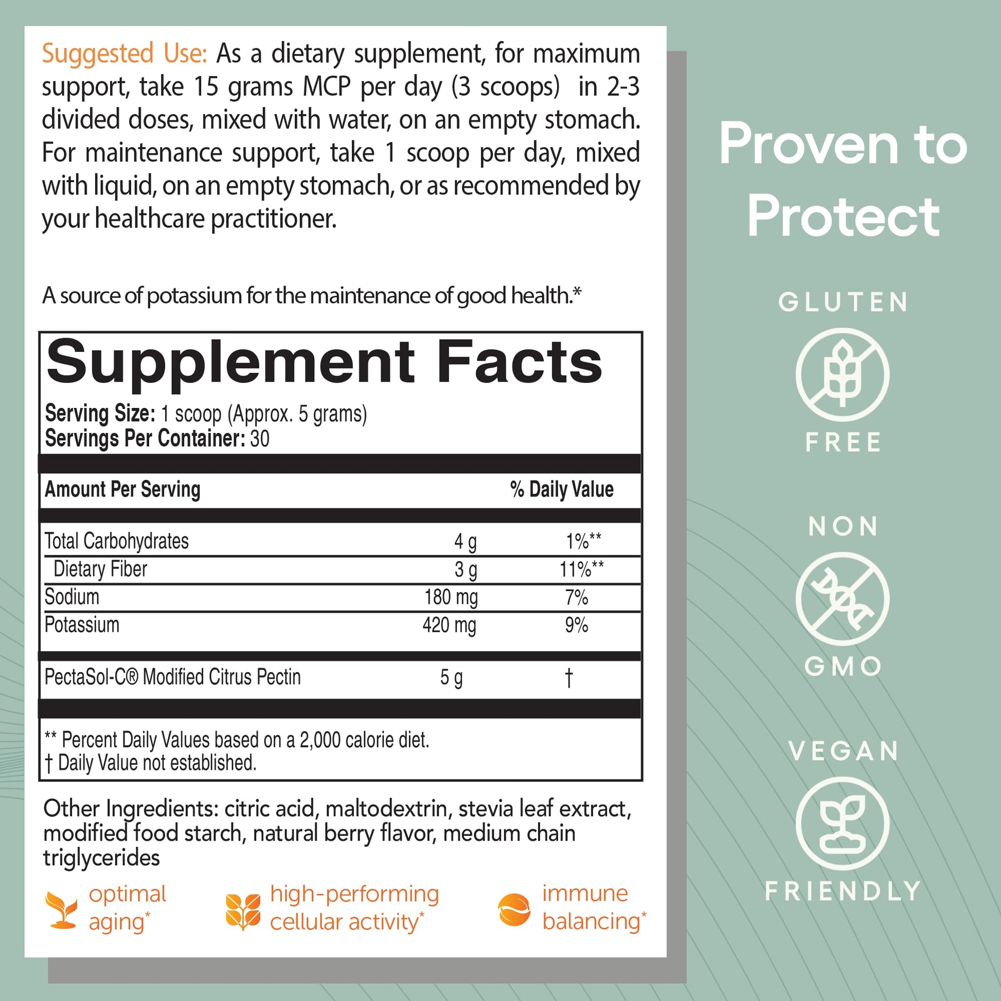 PectaSol Modified Citrus Pectin – 184g Berry Powder – Total-Body Health Supplement to Support the Heart, Immune System, Inflammation Response & Healthy Aging + Maintain Healthy Galectin-3 Levels EcoNugenics buy supplements canada