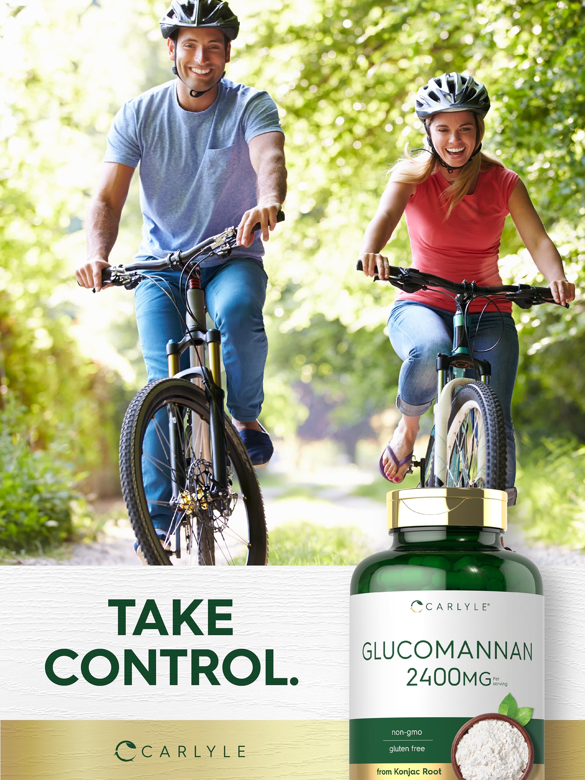 Carlyle Glucomannan Capsules | 200 Count | Soluble Fiber Pills | Non-GMO Carlyle buy supplements canada