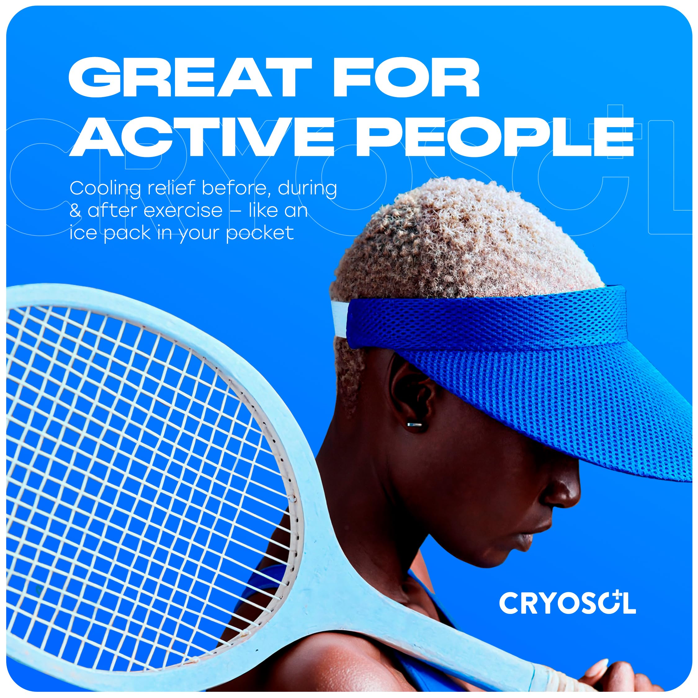 CRYOSOL Freeze Spray for Rapid Relief Anywhere - Pain Relief Spray for Sprains, Strains, Bruises, Aches and Sports Injuries - Cryotherapy for Instant Cooling Relief - 200ml / 6.76 fl oz Venture Healthcare buy supplements canada
