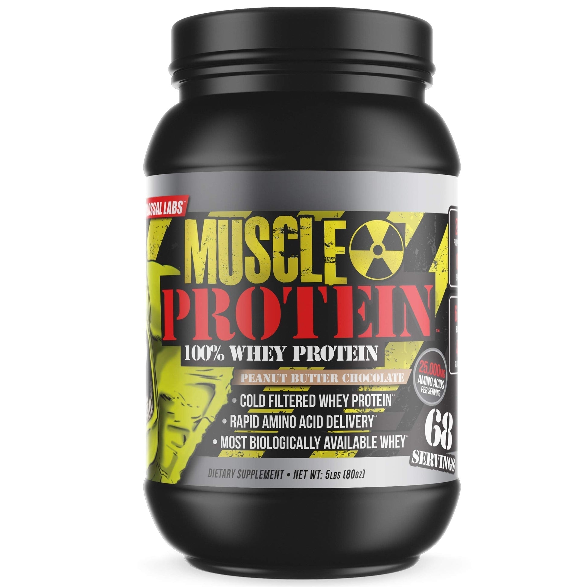 COLOSSAL LABS Whey Protein Powder [15 lbs/Pack of 1]– Peanut Butter-Chocolate Protein COLOSSAL LABS buy supplements canada