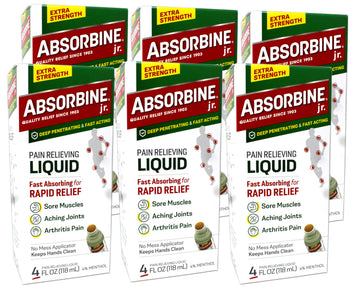 Absorbine Plus Pain Relieving Liquid - 4 oz, Pack of 6. ABSORBINE JR. buy supplements canada