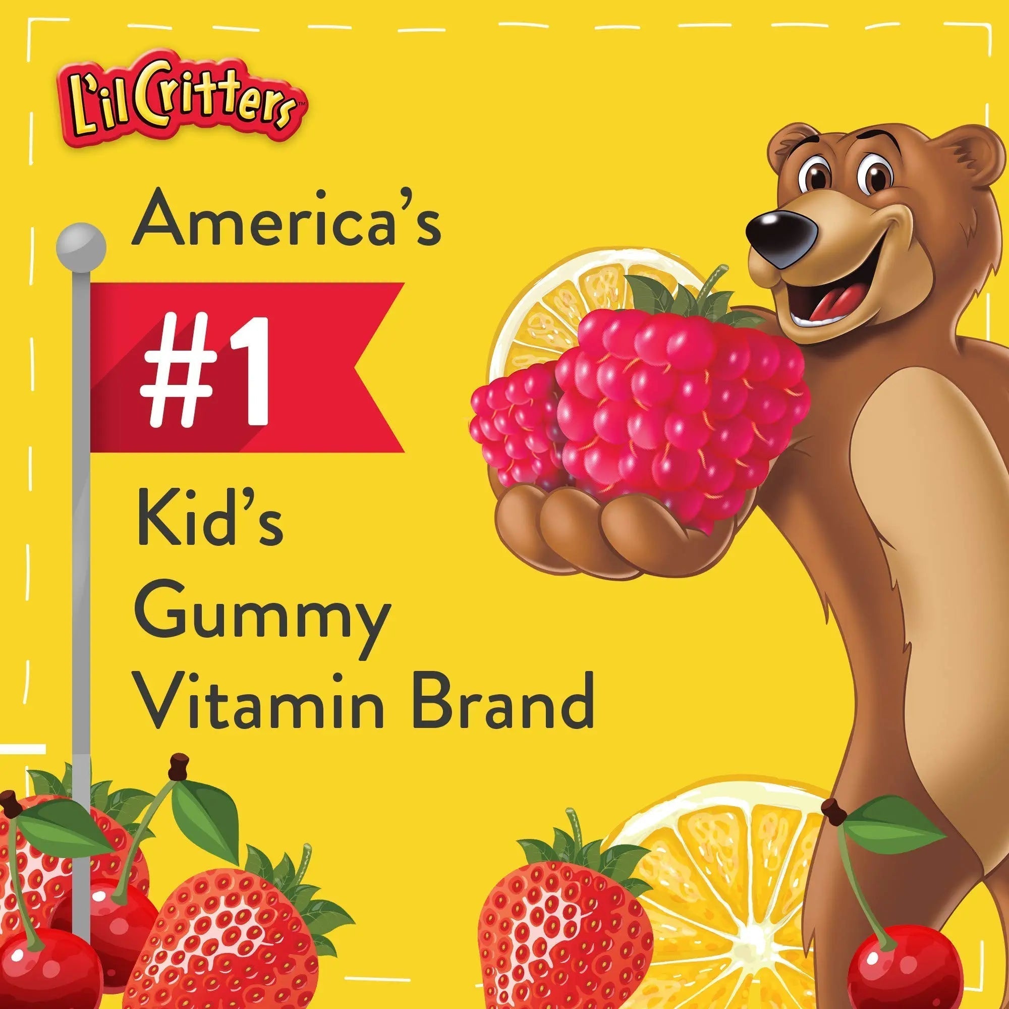 L'il Critters Paw Patrol Gummy Vites Daily Gummy Multivitamin for Kids, 60 Gummies and Pampers Baby Clean Wipes, 1 Flip-Top Pack (72 Wipes) Lil Critters buy supplements canada