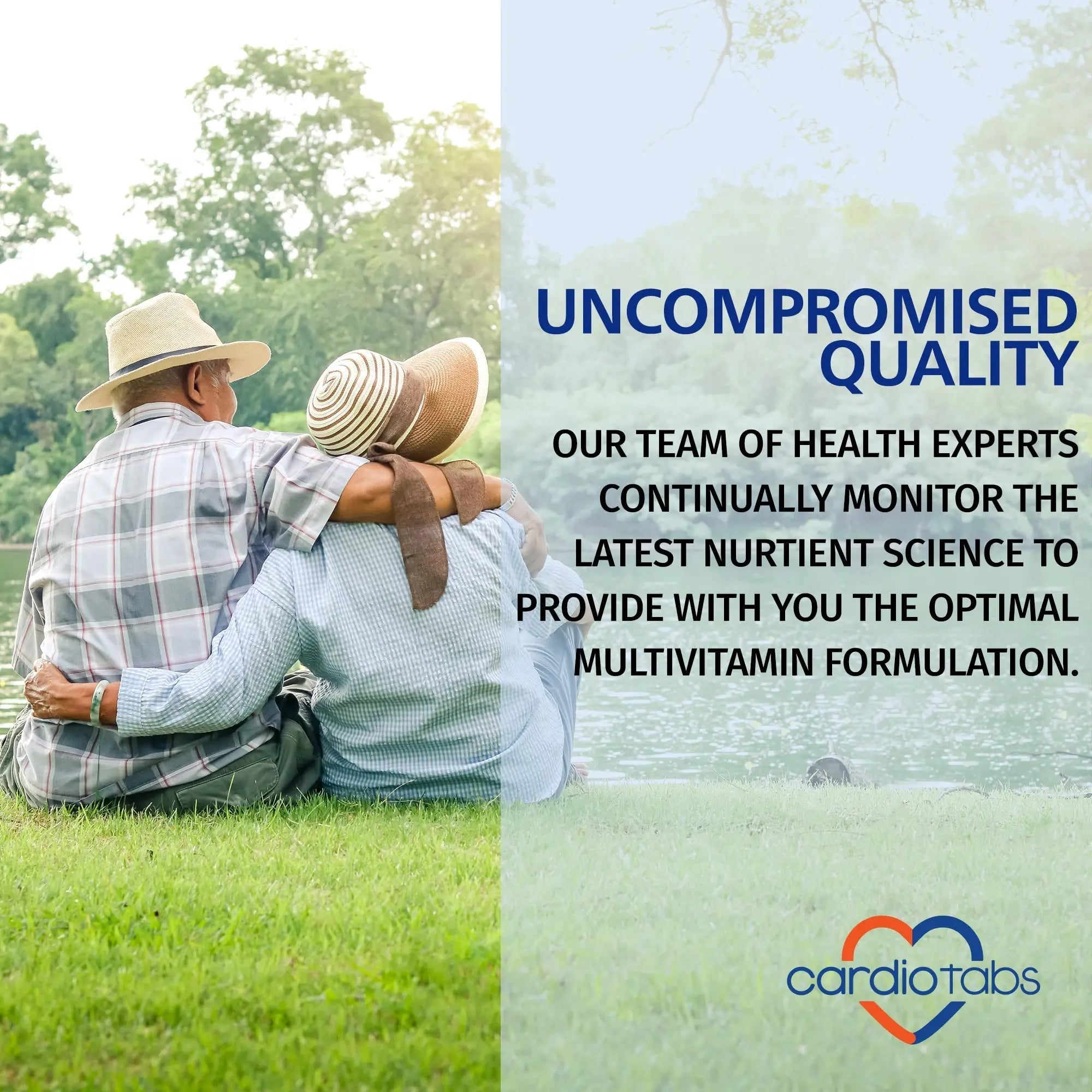 Cardiotabs Multivitamin - Heart and Immunity Supplements for Men & Women, Multivitamin for Men & Women, with Minerals B-Vitamin Complex CardioTabs buy supplements canada