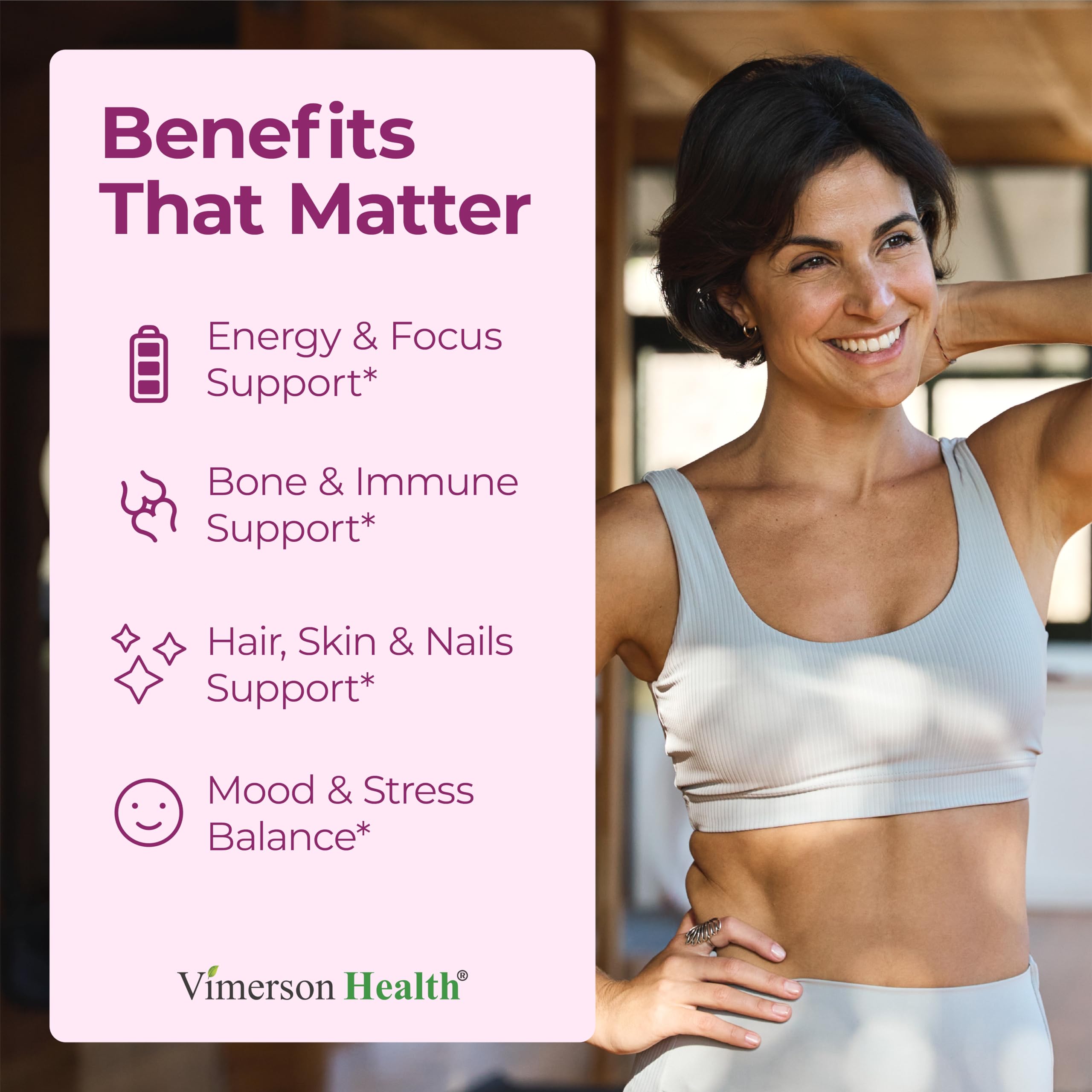 Multivitamin for Women with Bioavailable Vitamins, Minerals, Vitamin D, B12, C, A & Zinc for Energy, Focus and Immune Health – Premium Womens Multivitamins & Multiminerals – 60 Liquid Caps Vimerson Health buy supplements canada