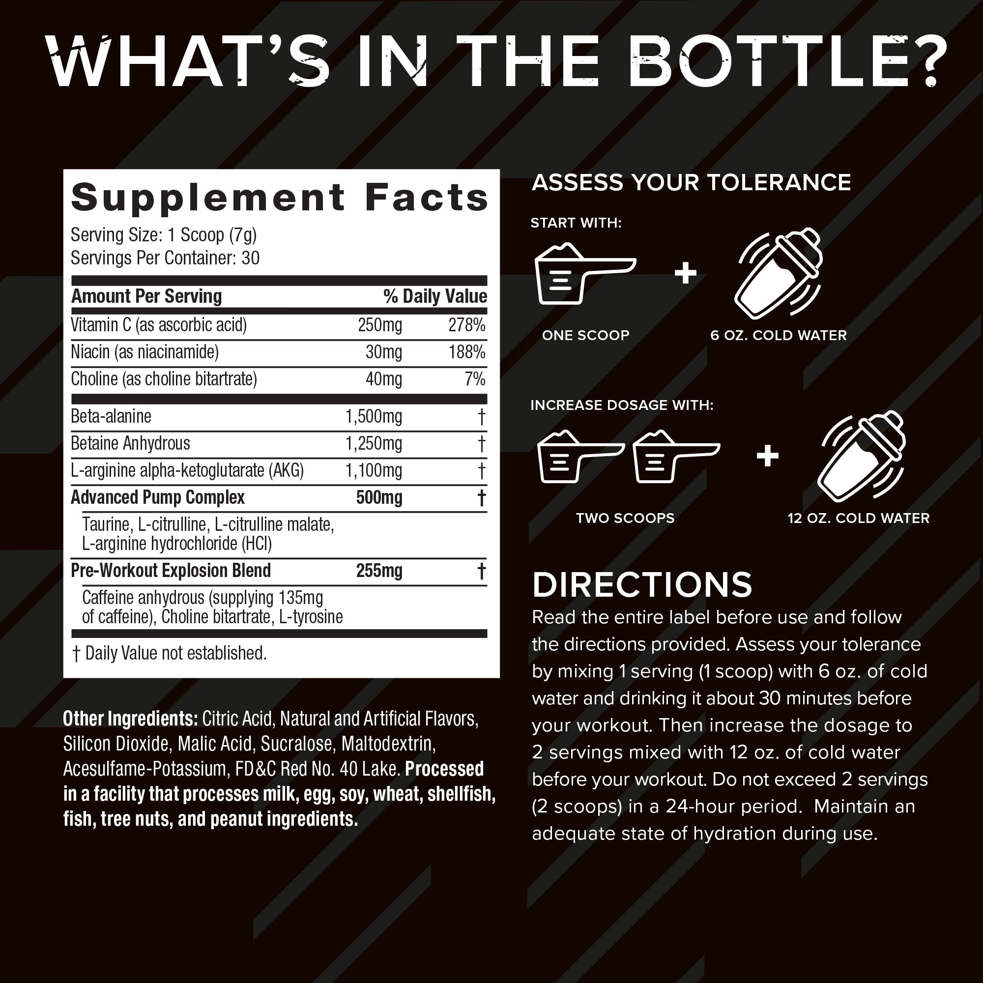 Six Star Pre Workout, PreWorkout Explosion, Pre Workout Powder for Men & Women Six Star buy supplements canada