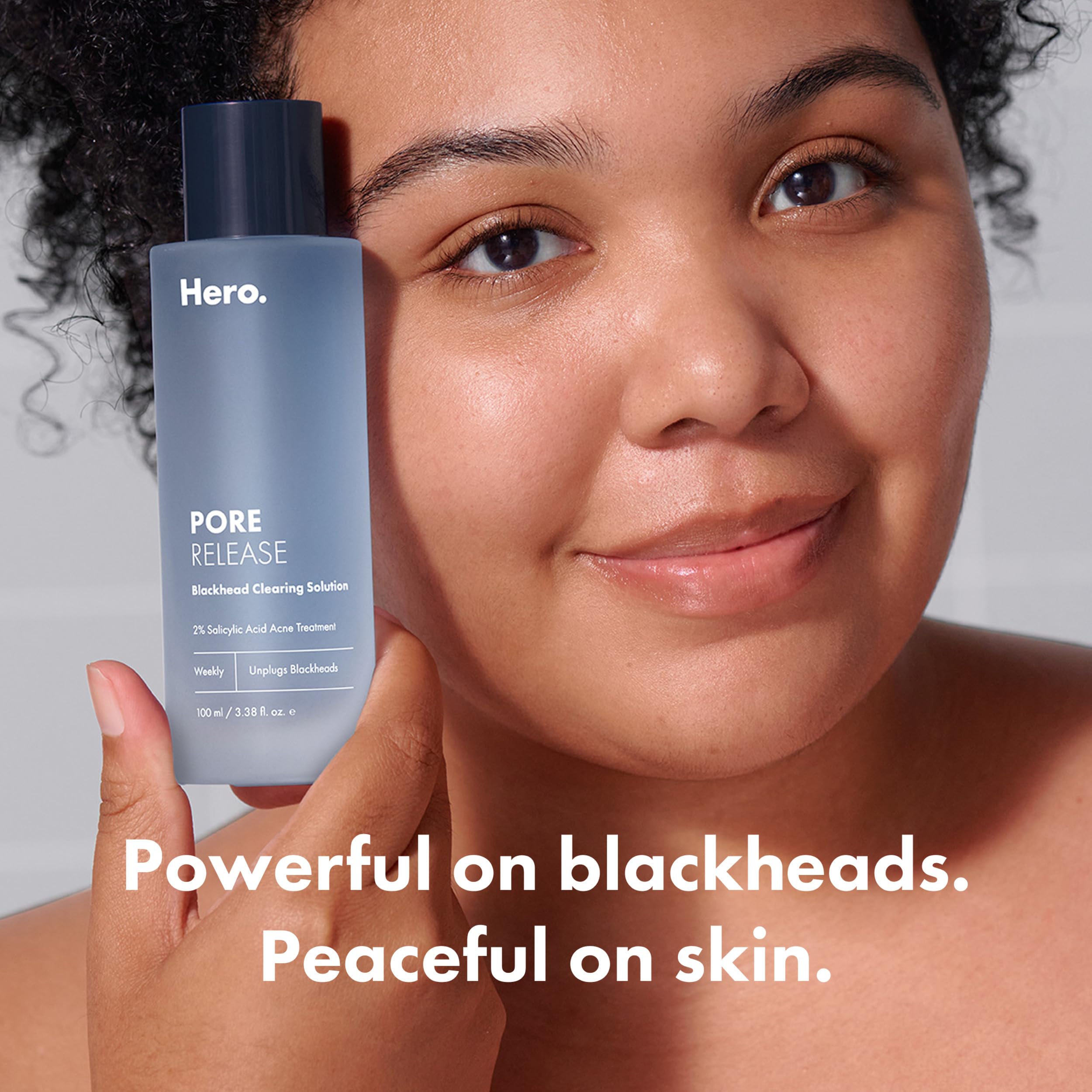 Hero Cosmetics Pore Release Blackhead Clearing Solution, Exfoliating 2% Salicylic Acid Toner Featuring AHA, BHA, and PHA HERO COSMETICS buy supplements canada