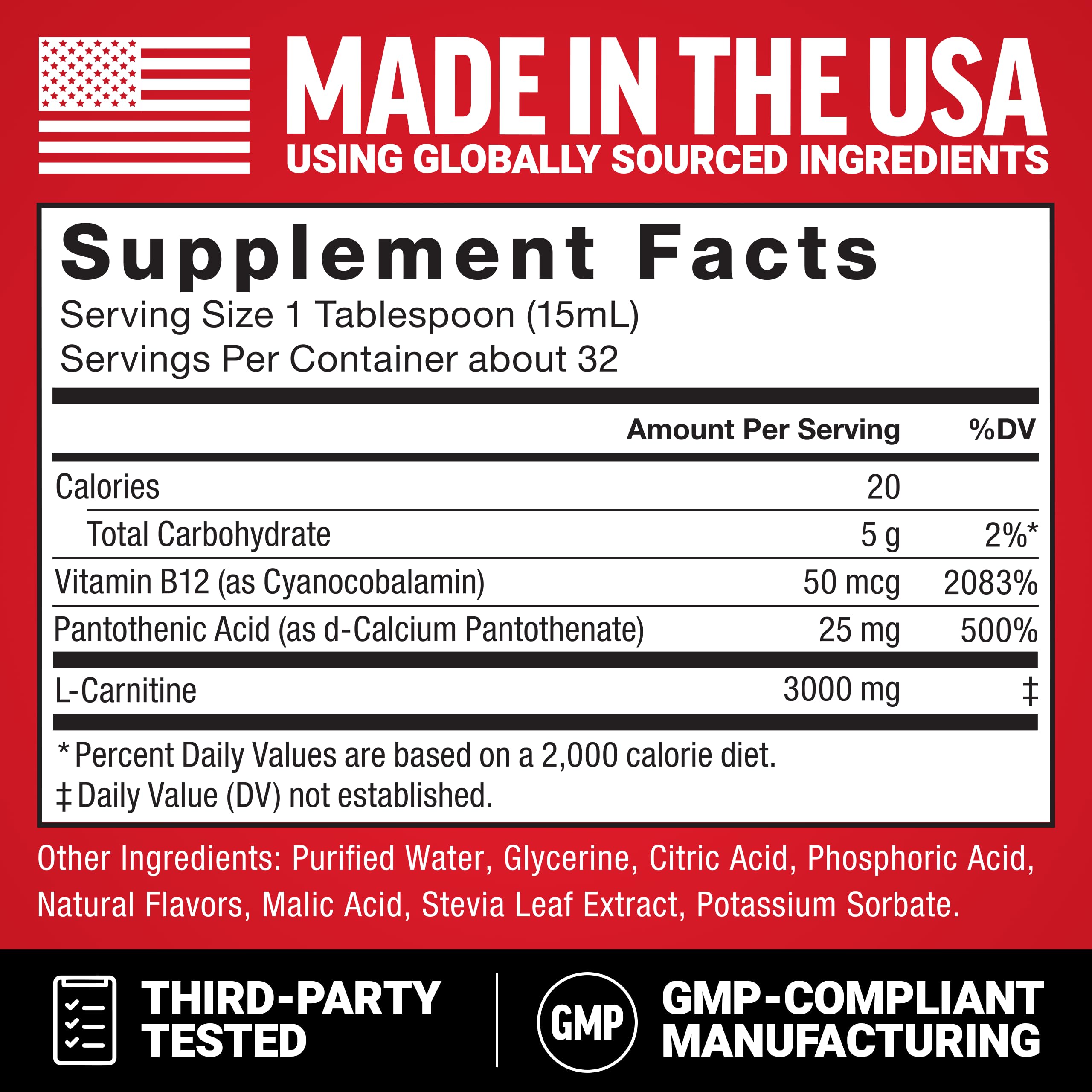 Force Factor L-Carnitine Liquid 3000mg, Maximum Strength Supplement to Support Fat Metabolism, Cellular Energy & Muscle Recovery, High Absorbing Force Factor buy supplements canada