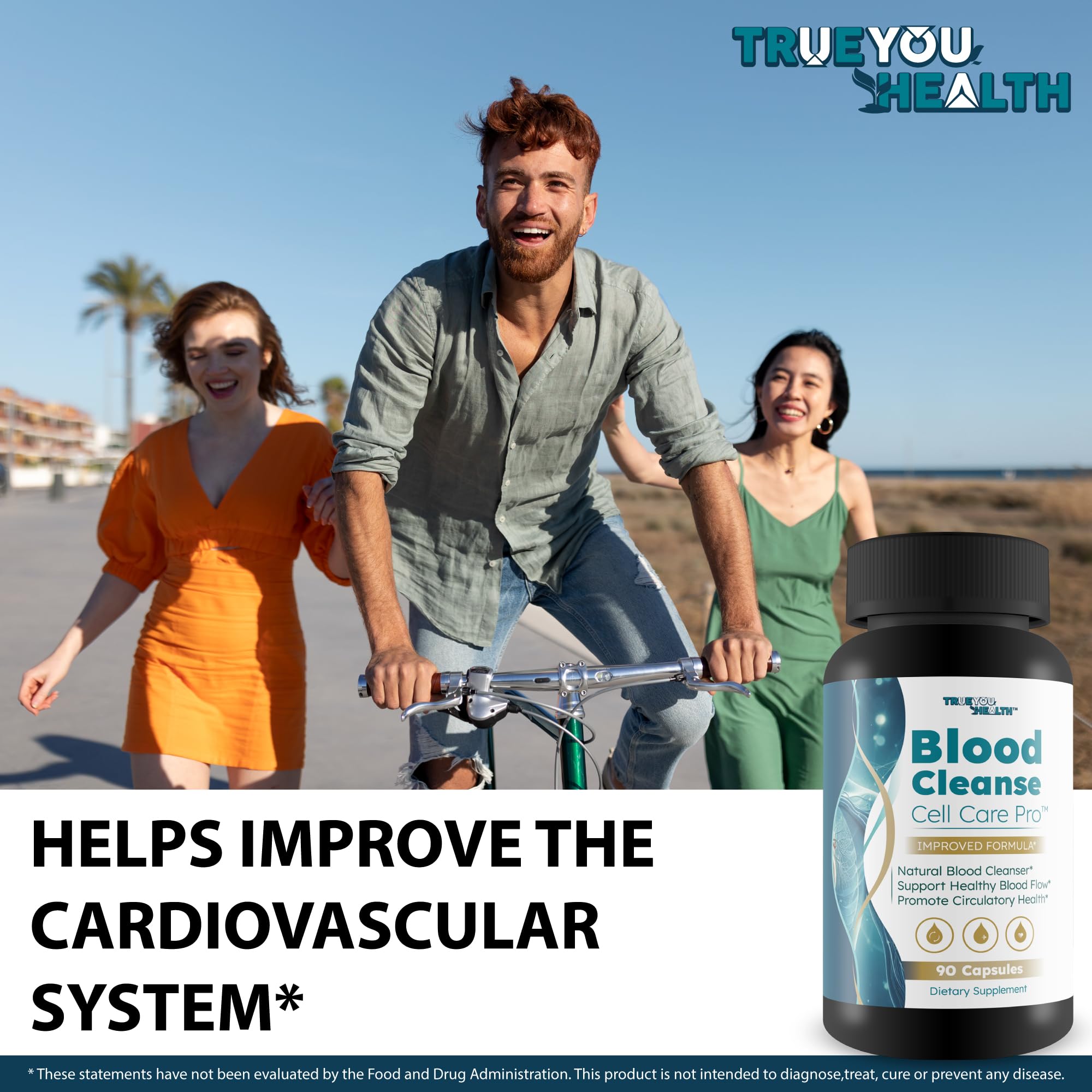 Blood Cleanse Cell Care Pro - Improved Formula - Our Best Blood Cleanse Detox - Cleanse Blood & Detox Body Cleanse - Full Body Cleanse - Sugar Detox Cleanse Pancreas Sweet Blood Cleanse Supplements True You Health buy supplements canada