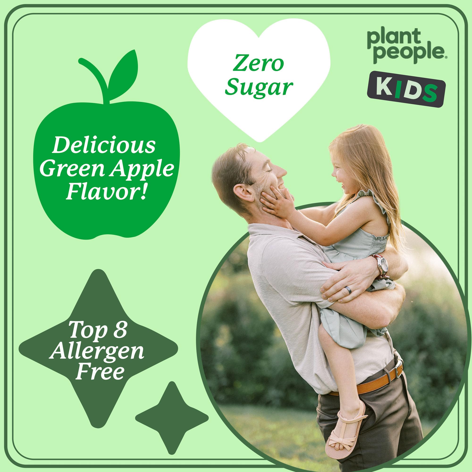WonderGreens Kids Super Veggie Gummies – Sugar-Free, Allergen-Free Multivitamin for Picky Eaters with Probiotics Plant People buy supplements canada