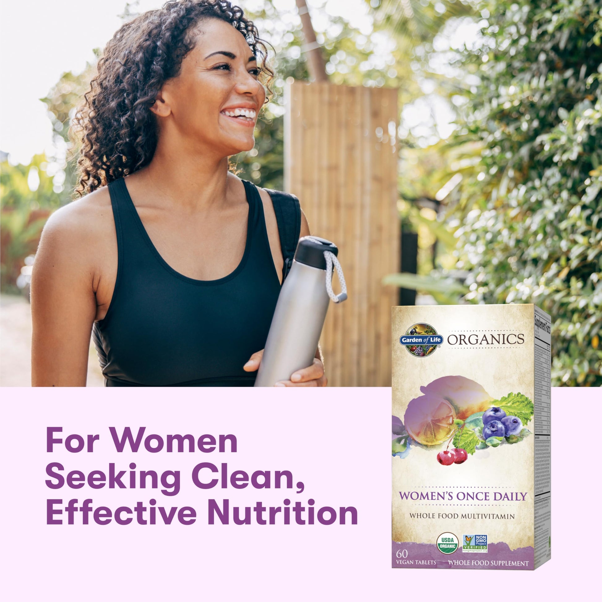 Garden of Life Organics Multivitamin for Women - Women's Once Daily Multi - Whole Food Multi with Iron, Biotin, Vegan Organic Womens Multivitamin Garden of Life buy supplements canada