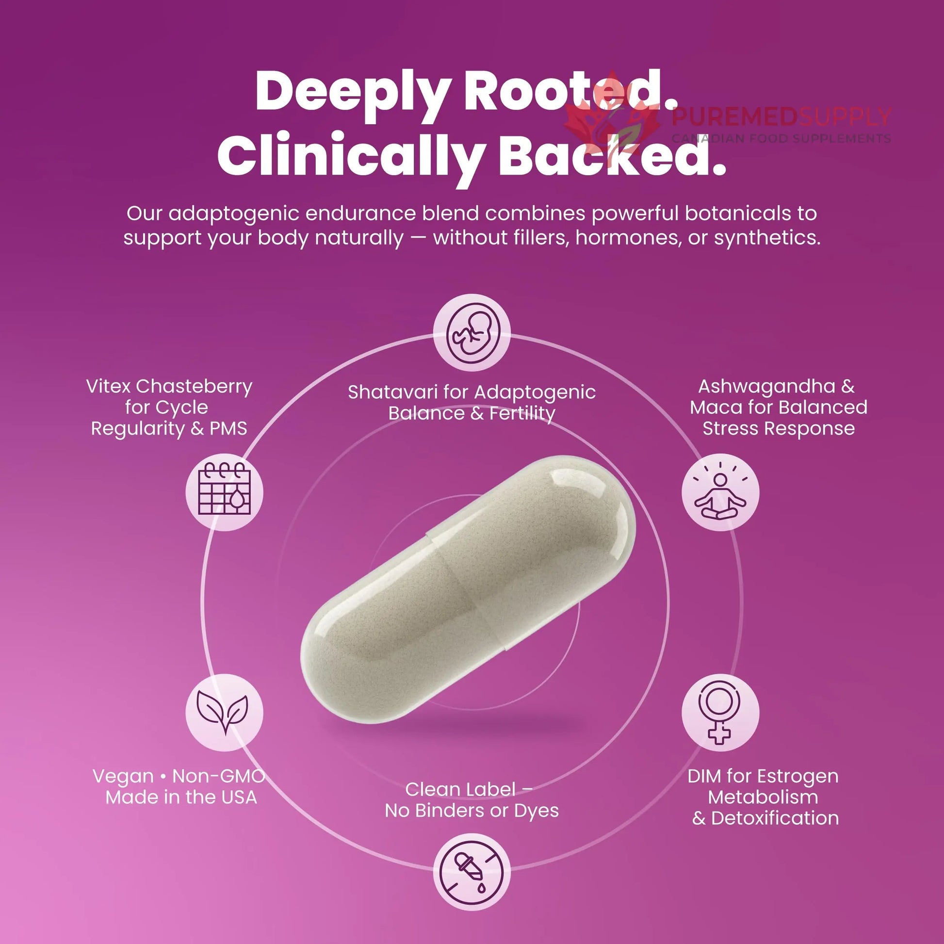 SIERRA LIFE SCIENCES Hormonal Balance Blend for Women – Vitex, DIM, Shatavari + Adaptogenic Support – Menstrual & Menopause Relief – Vegan, Clean-Label Formula – 4600mg – (Pack of 2) SIERRA LIFE SCIENCES buy supplements canada