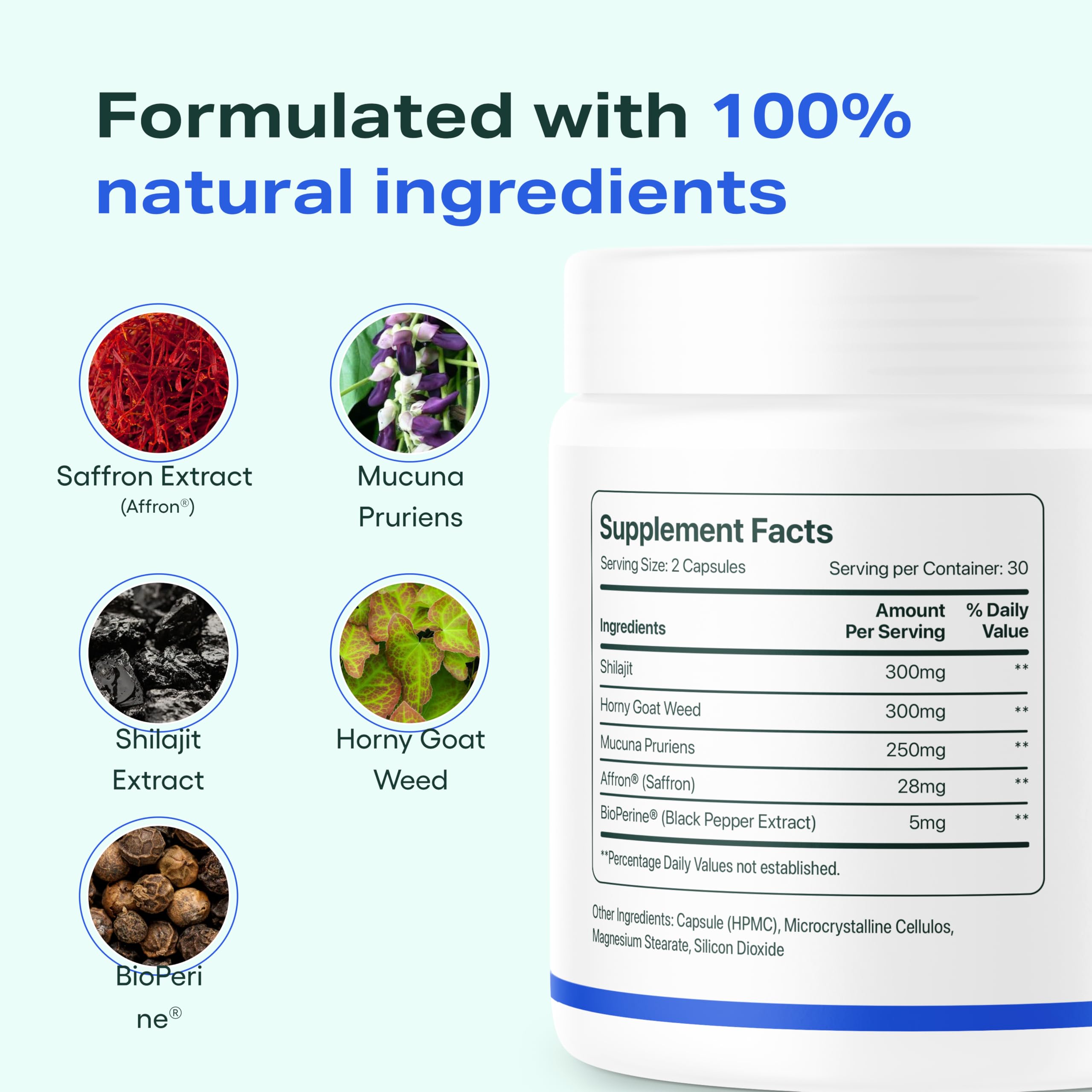 JOYMODE Daily Libido Support for Men – Natural Men’s Wellness Supplement with Shilajit, Mucuna Pruriens, Horny Goat Weed, Saffron and BioPerine – 60 Capsules, Non-GMO, Gluten-Free JOYMODE buy supplements canada
