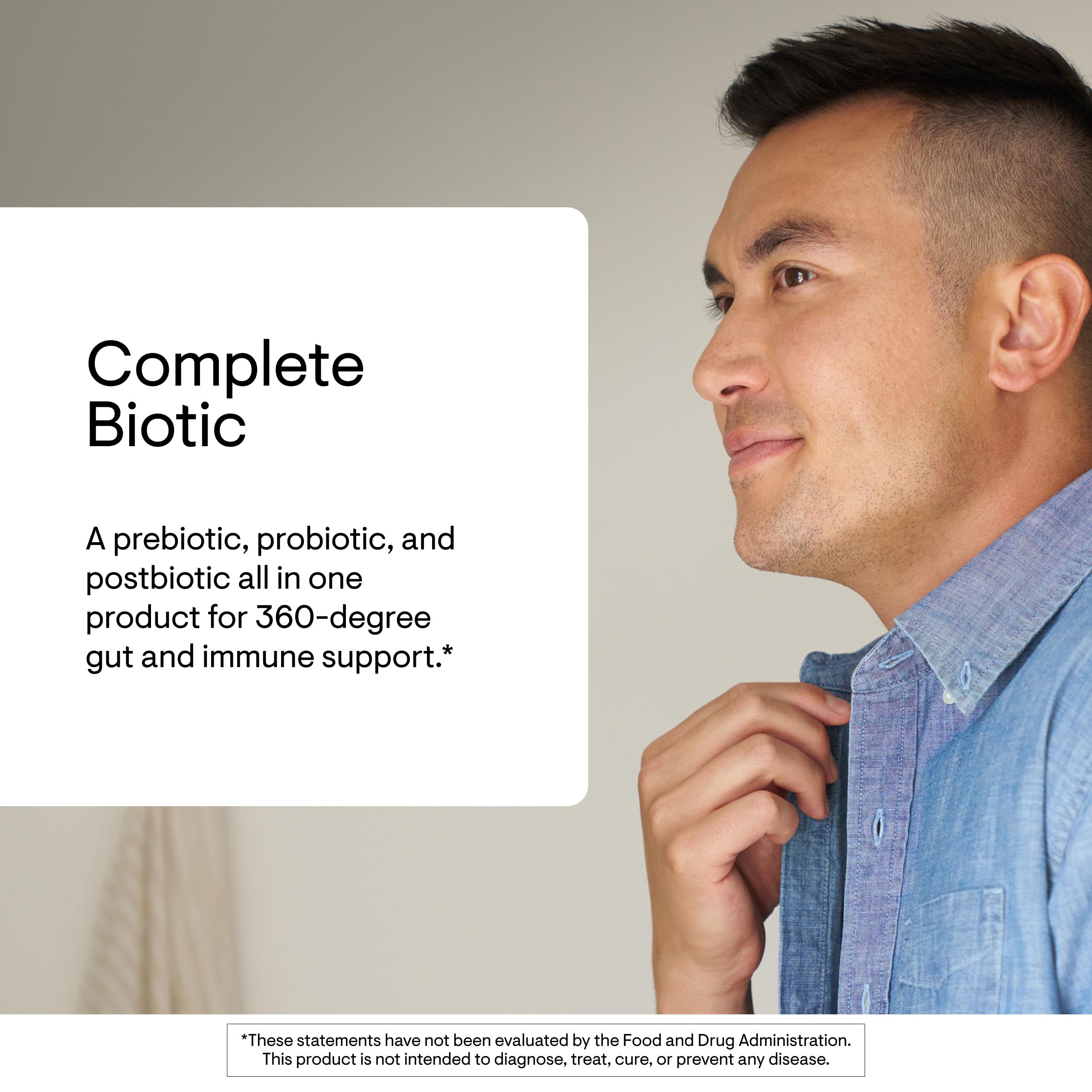 THORNE - Complete Biotic - Probiotic, Prebiotic & Postbiotic for Women, Men & Kids - Supports Gut, Digestive & Immune Health* - Occasional Constipation, Diarrhea, Gas & Bloating Relief* - 30 Servings THORNE buy supplements canada