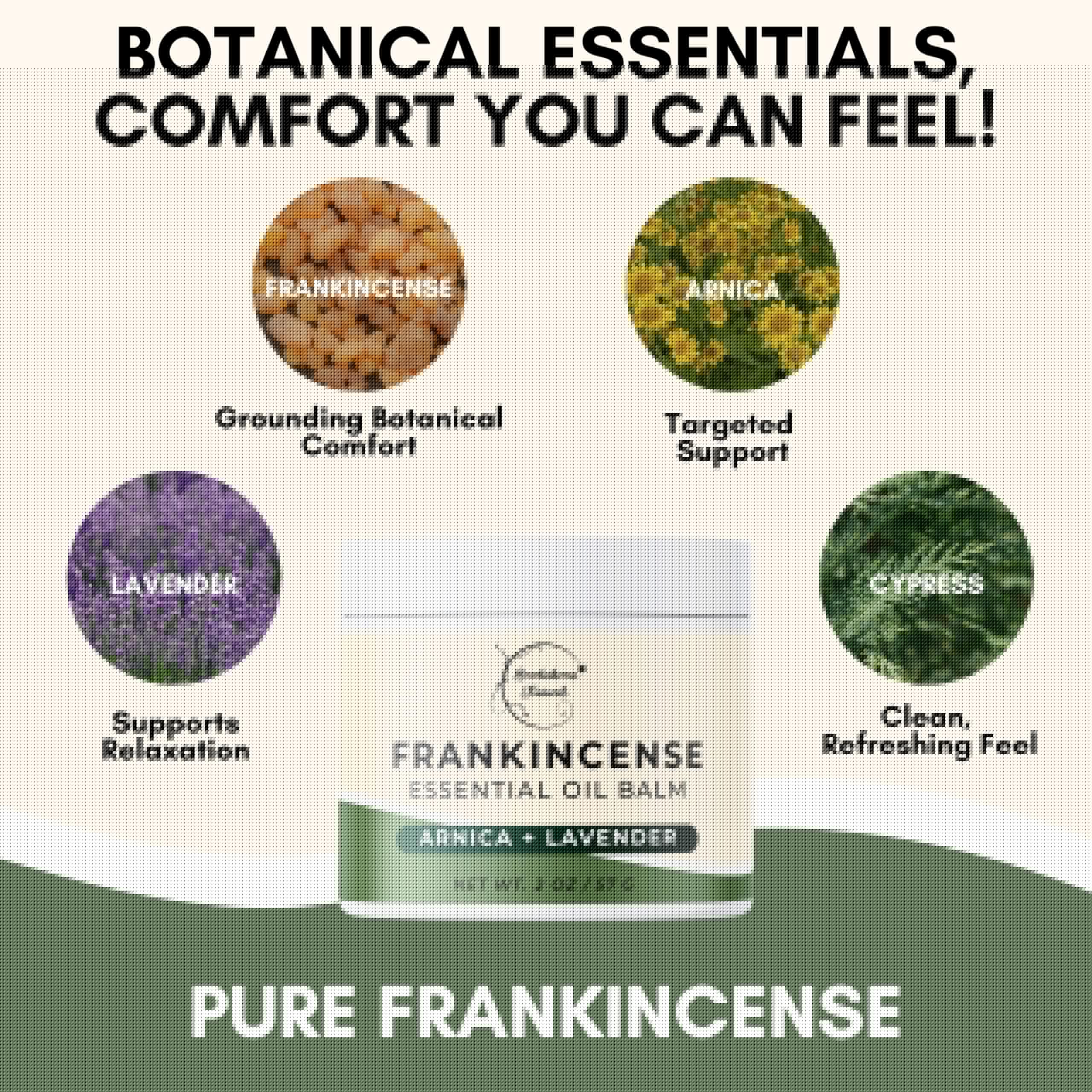 Brookethorne Naturals Frankincense Balm | Frankincense Essential Oil Balm for Skin Hydration | Soothing Muscle & Joint Support | Boswellia Extract, Arnica Montana, Castor Oil & Lavender 2oz Brookethorne Naturals buy supplements canada