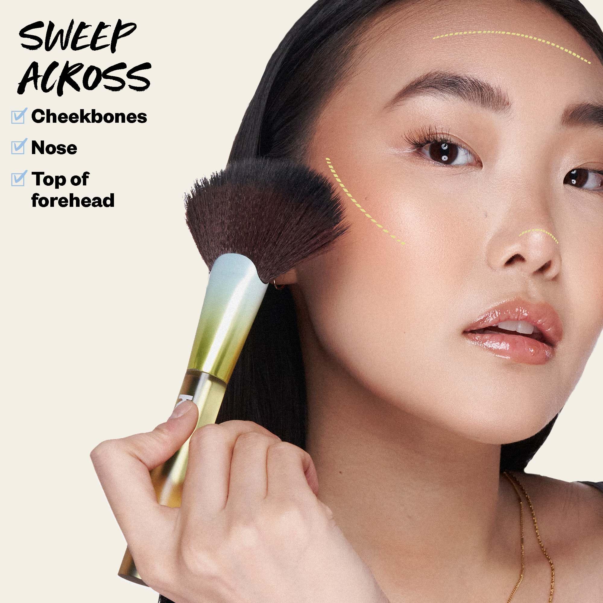 Kosas Sun Show Glowy Warmth Baked Bronzer - Contouring Powder for Cheekbones, Nose & Jawline - Enriched with Concentrated Fatty Acids - Talc-Free, Vegan & Hypoallergenic - Waves Kosas buy supplements canada