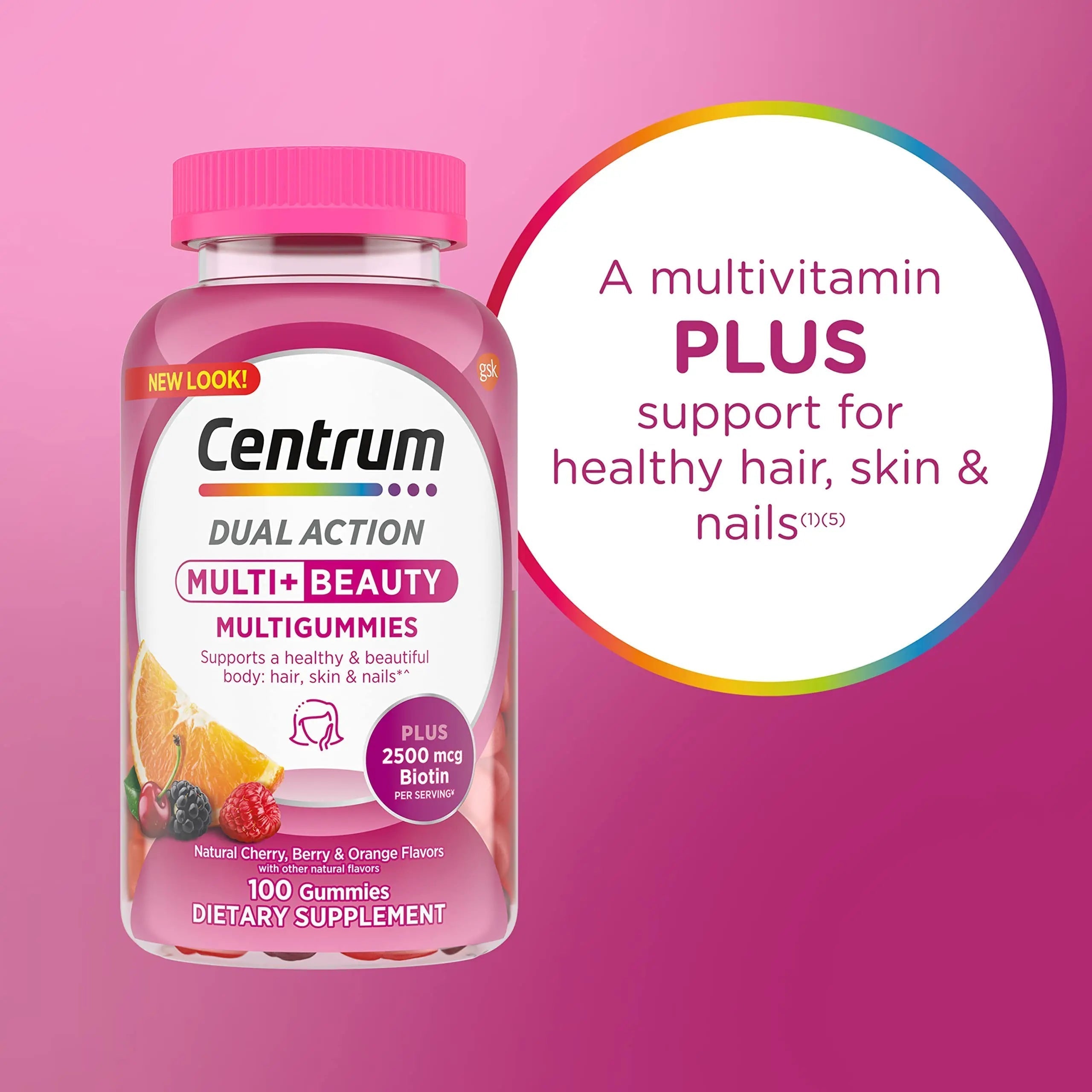 Centrum Multivitamin Gummy, 100 Count (Pack of 1) Centrum buy supplements canada