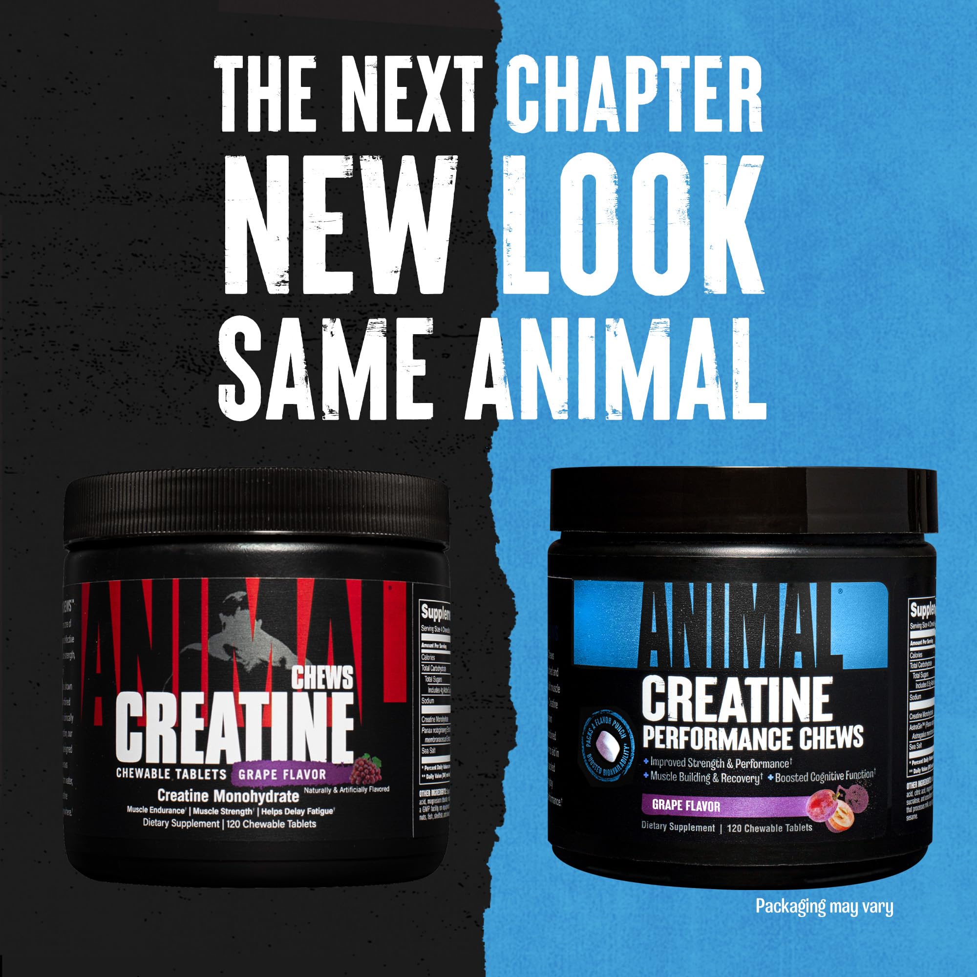 Animal Creatine Chews Tablets - Enhanced Creatine Monohydrate with AstraGin Animal buy supplements canada