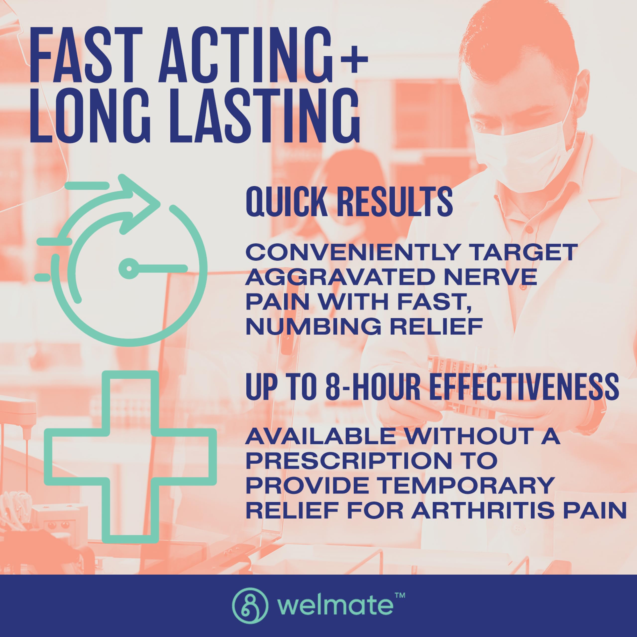 WELMATE - Arthritis Pain Reliever - Diclofenac Sodium Topical Gel 1% - Arthritis Relief - Pain Relief Cream/Gel - Mobility Aids - 5.29 oz - 3 Pack WELMATE buy supplements canada