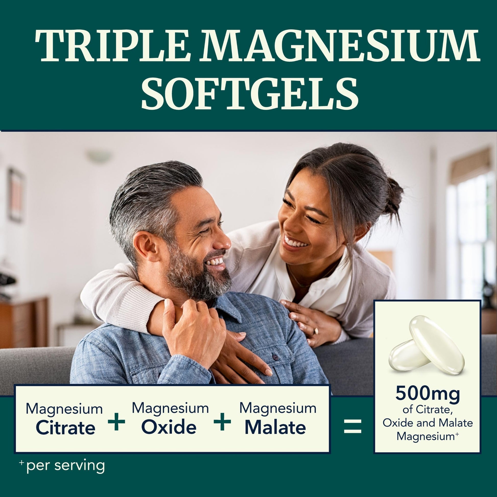 Triple Magnesium Softgels | Citrate, Malate, & Oxide | Highly Absorbable Magnesium Nobi Nutrition buy supplements canada