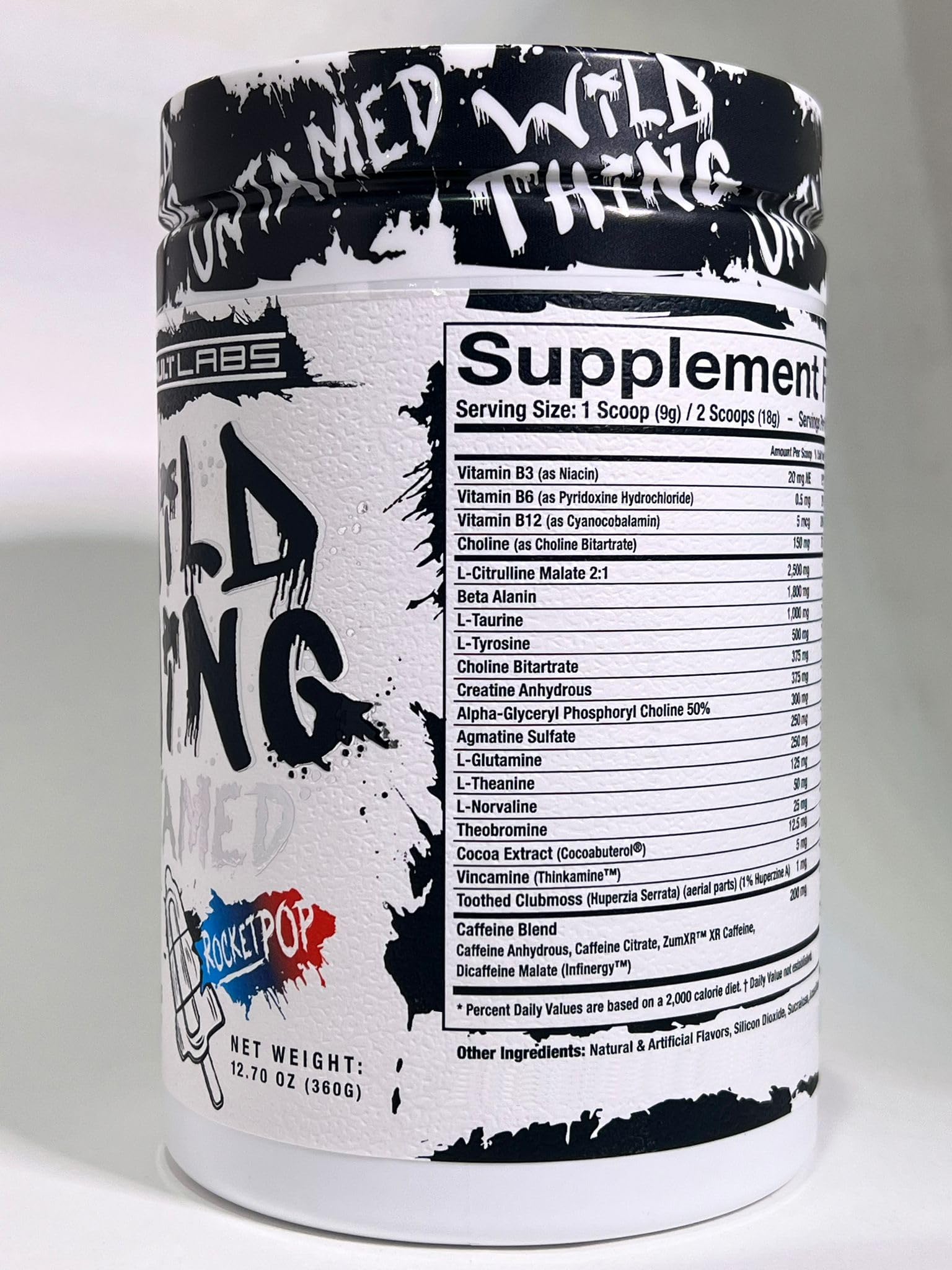 Assault Labs Wild Thing Pre Workout Powder Blend of Di-Citrulline Malate,Beta Alanine Assault Labs buy supplements canada