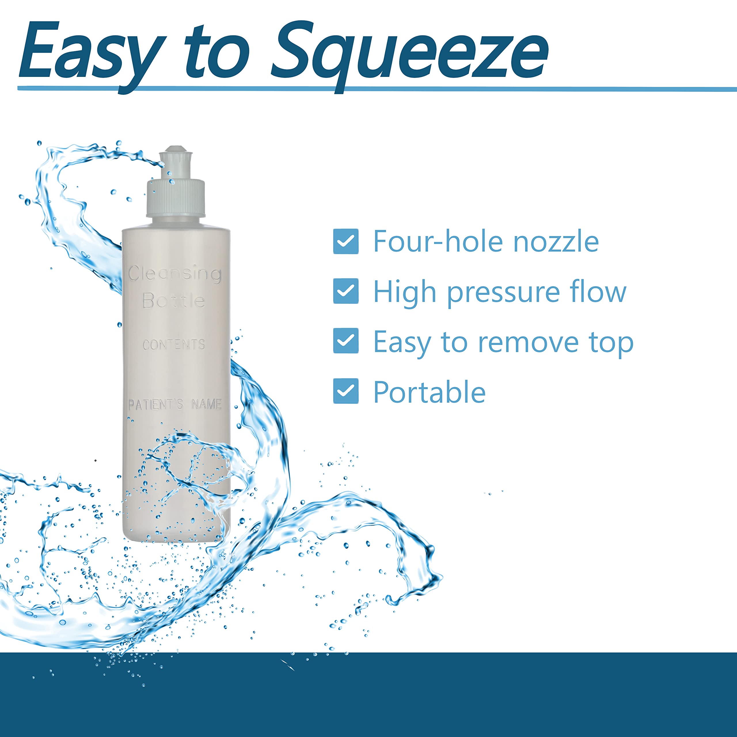 Perineal Squirt Bottle [4 Pack] Refillable Postpartum Lavette Cleansing Irrigation Peri Wash Bottle Easy Glide buy supplements canada
