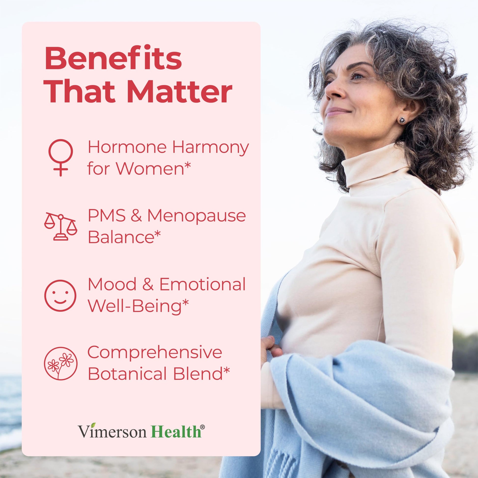 Hormone Harmony for Women with Black Cohosh, Dong Quai & Red Clover – Natural Hormone Balance for Women of All Ages – Supports PMS, Menopause & Mood – Women’s Hormone Balance Supplement – 60 Capsules Vimerson Health buy supplements canada