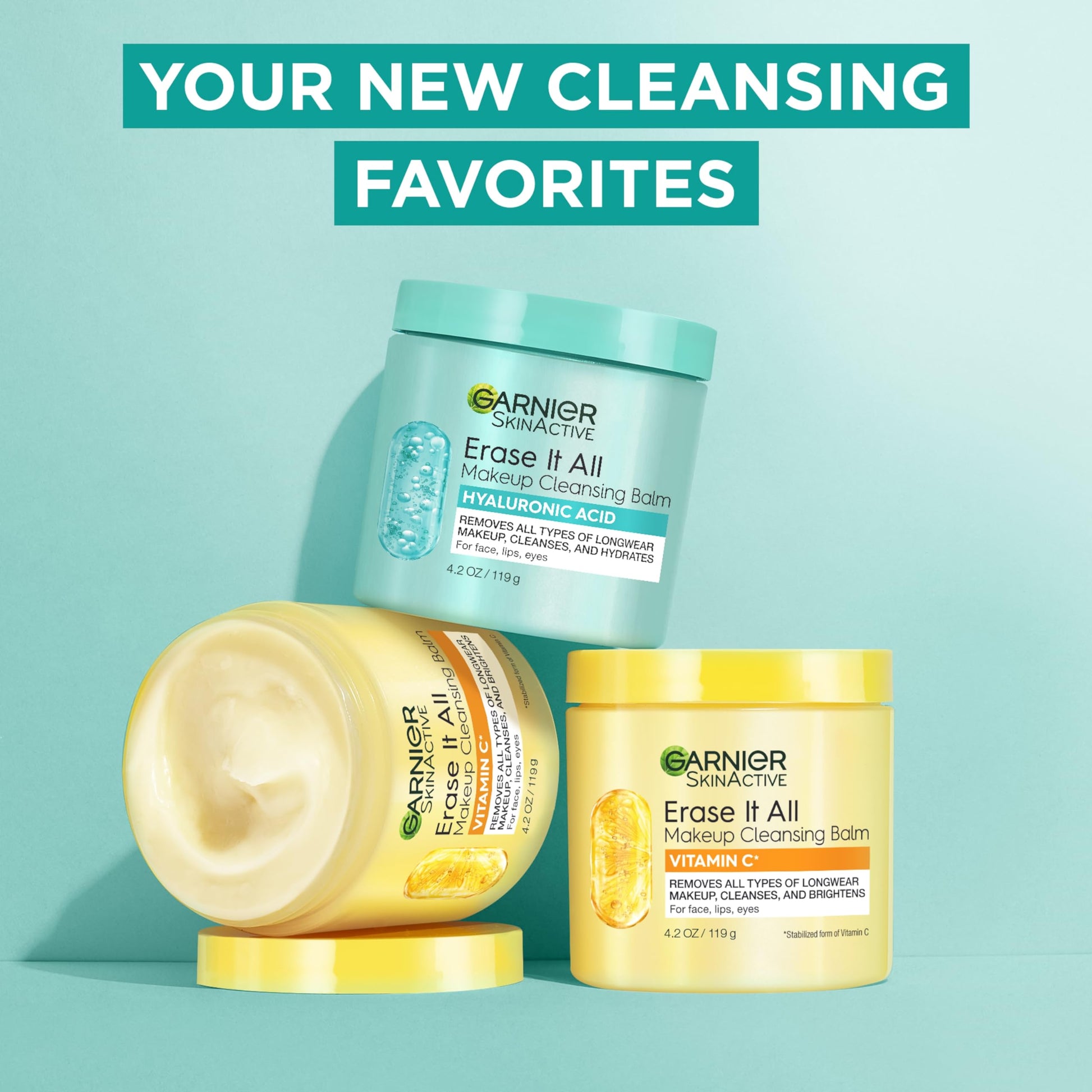 Garnier Erase It All Makeup Cleansing Balm with Hyaluronic Acid, Replumping Facial Cleanser and Makeup Remover, 4.2 Oz Garnier buy supplements canada