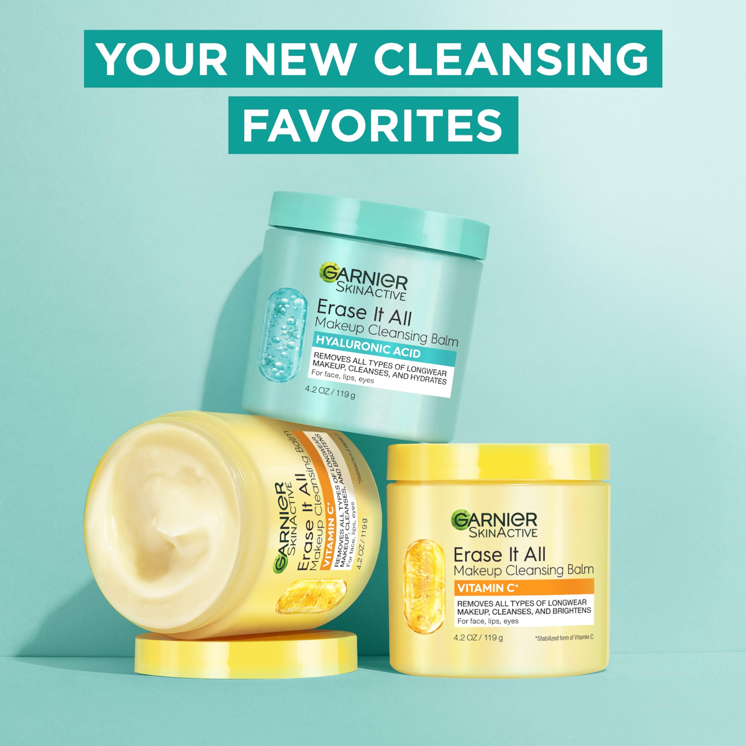 Garnier Erase It All Makeup Cleansing Balm with Hyaluronic Acid, Replumping Facial Cleanser and Makeup Remover, 4.2 Oz Garnier buy supplements canada