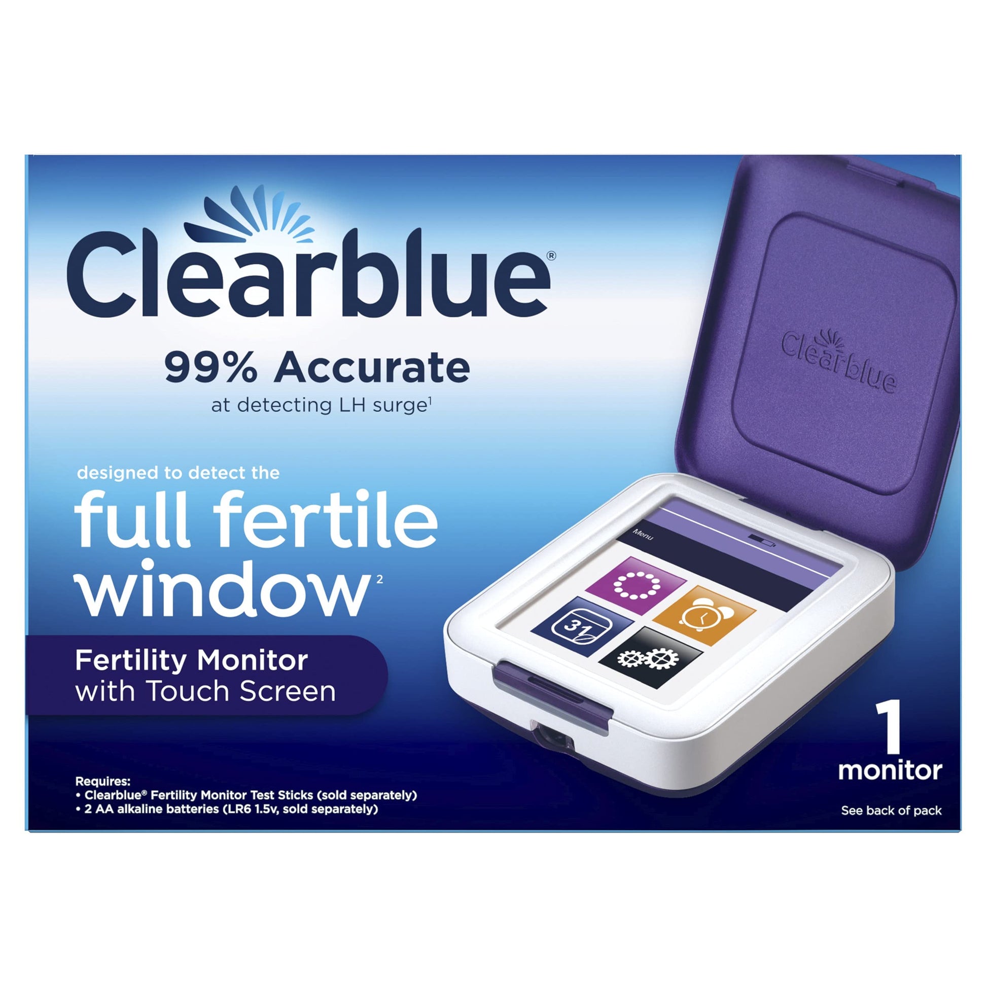 Clearblue Fertility Monitor, Touch Screen, 1 Count Clearblue buy supplements canada