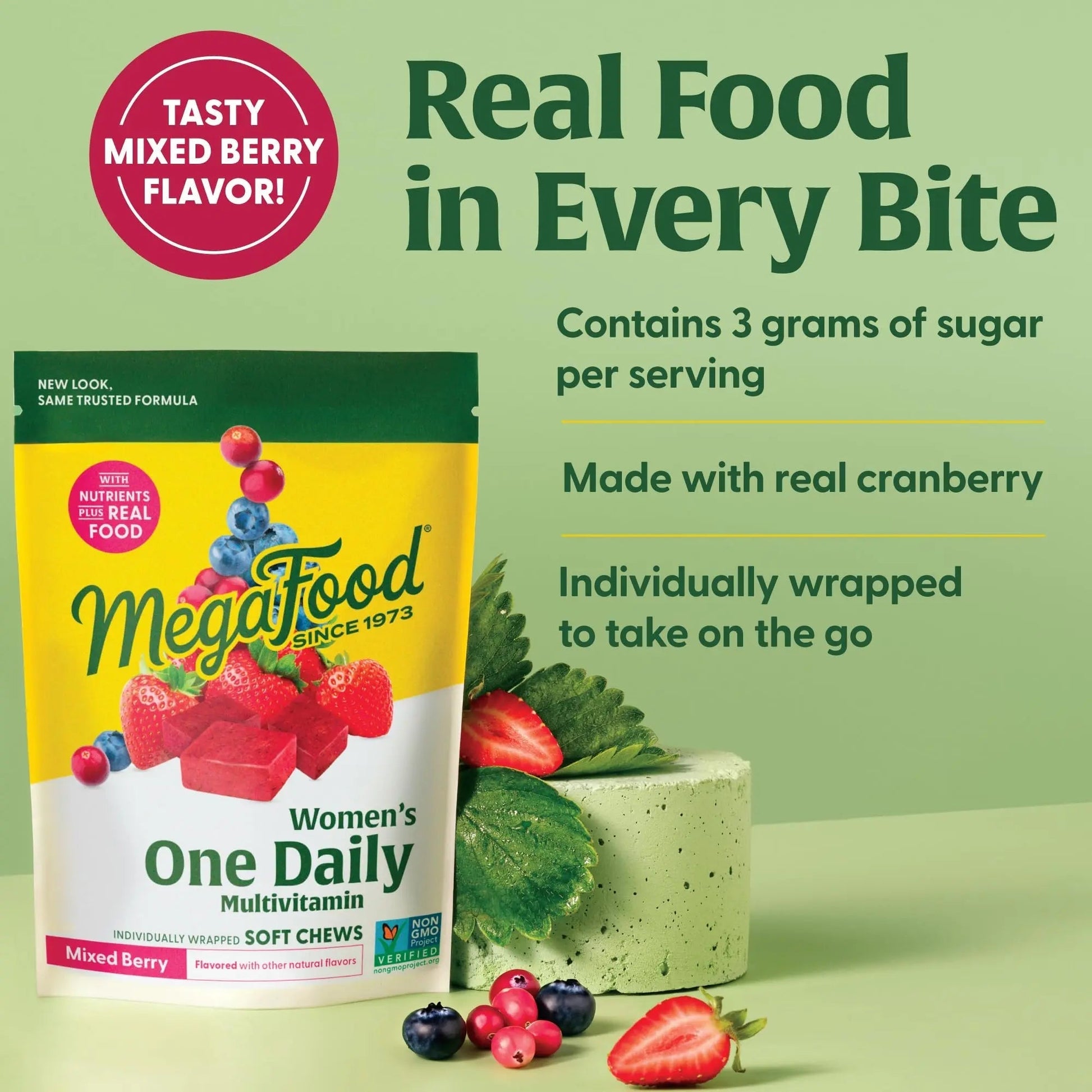 MegaFood Multivitamin for Women, One Daily Multivitamins, Soft Chews with Folate, Methylated B12, Vitamin B6, Biotin, Vitamin D3, C & A MegaFood buy supplements canada