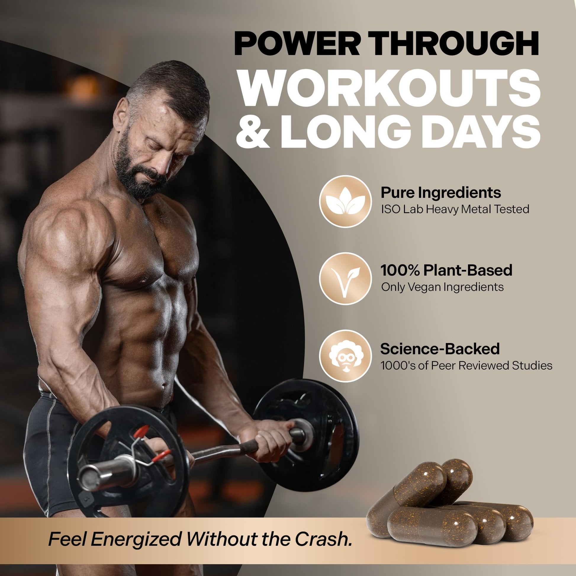 Essencraft Atlas X Testosterone Supplement for Men – 10-in-1 Natural Testosterone Booster & Muscle Booster w/Shilajit, Zinc, Tongkat Ali, & More (120 Capsules) Essencraft buy supplements canada