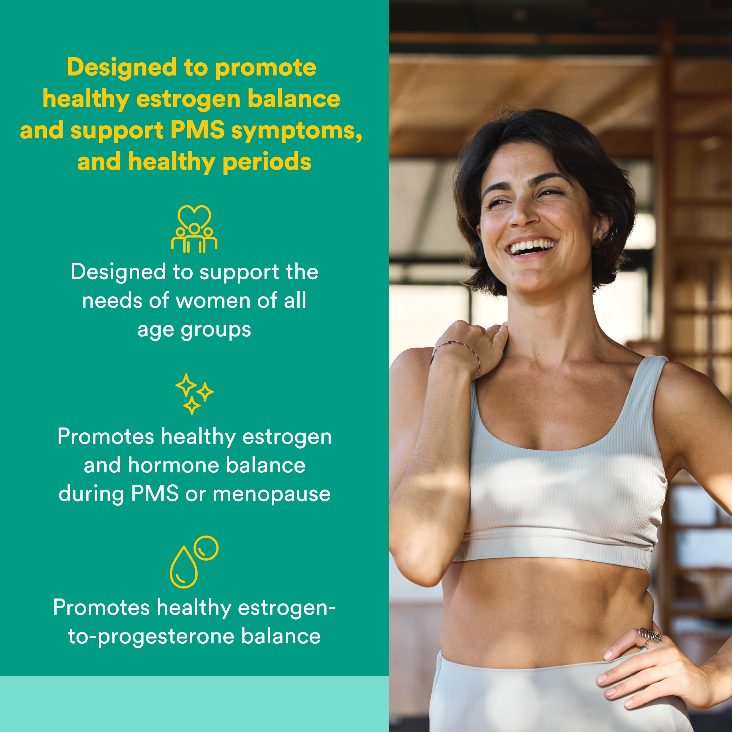 Natural Factors WomenSense EstroSense - Daily Hormonal Balance Support Supplement - Supports Healthy Menstration & Menopause - Non-GMO Natural Supplement - 120 Vegetarian Capsules (60 Servings) Natural Factors buy supplements canada
