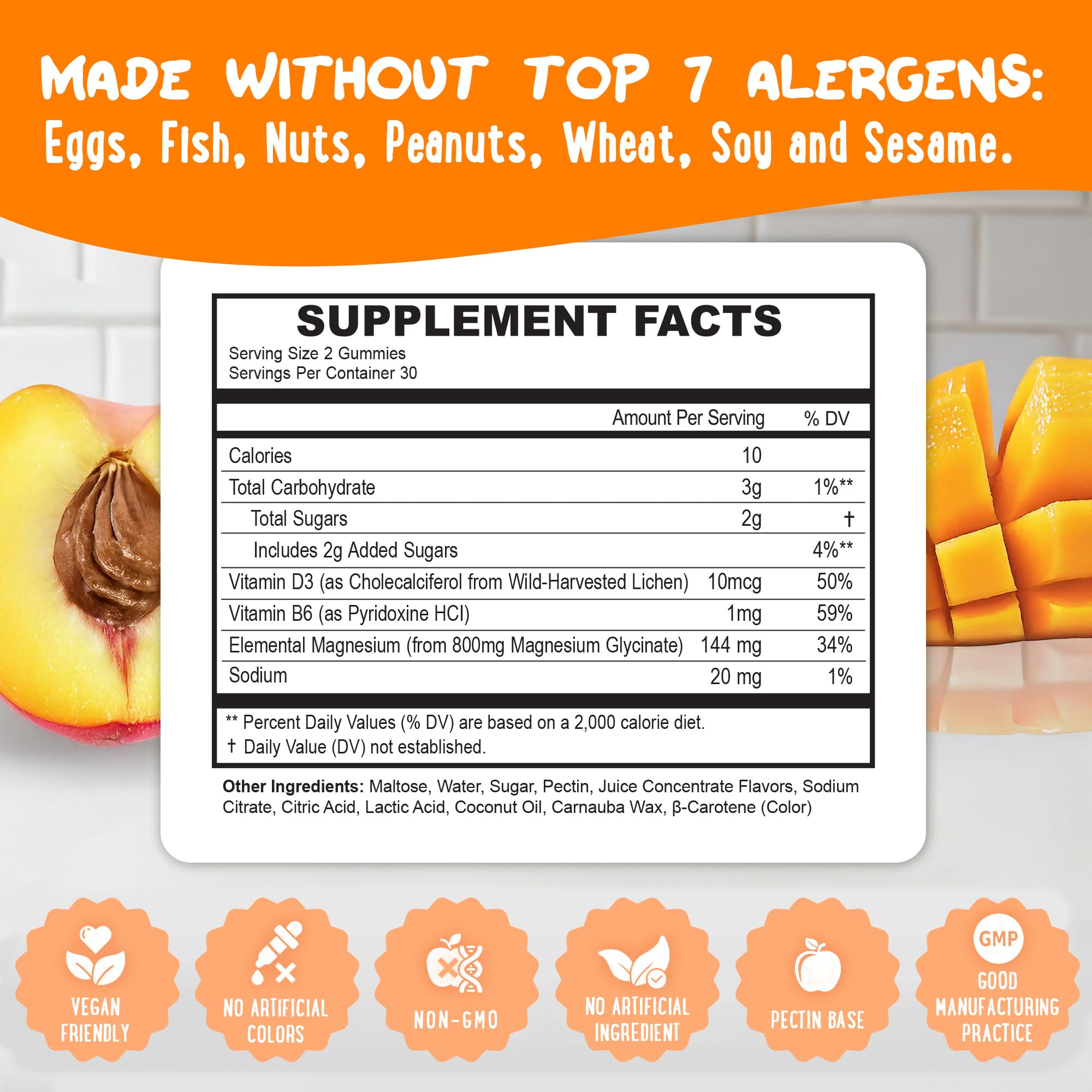 Center-Filled Magnesium Glycinate Gummies 400MG - High Absorption for Kids, Teens & Adults - Supplement for Sleep, Calm & Muscle Relaxation with B6 & D3 - Gluten Free & Vegan Friendly - 60 Count OH MY CHEWY buy supplements canada