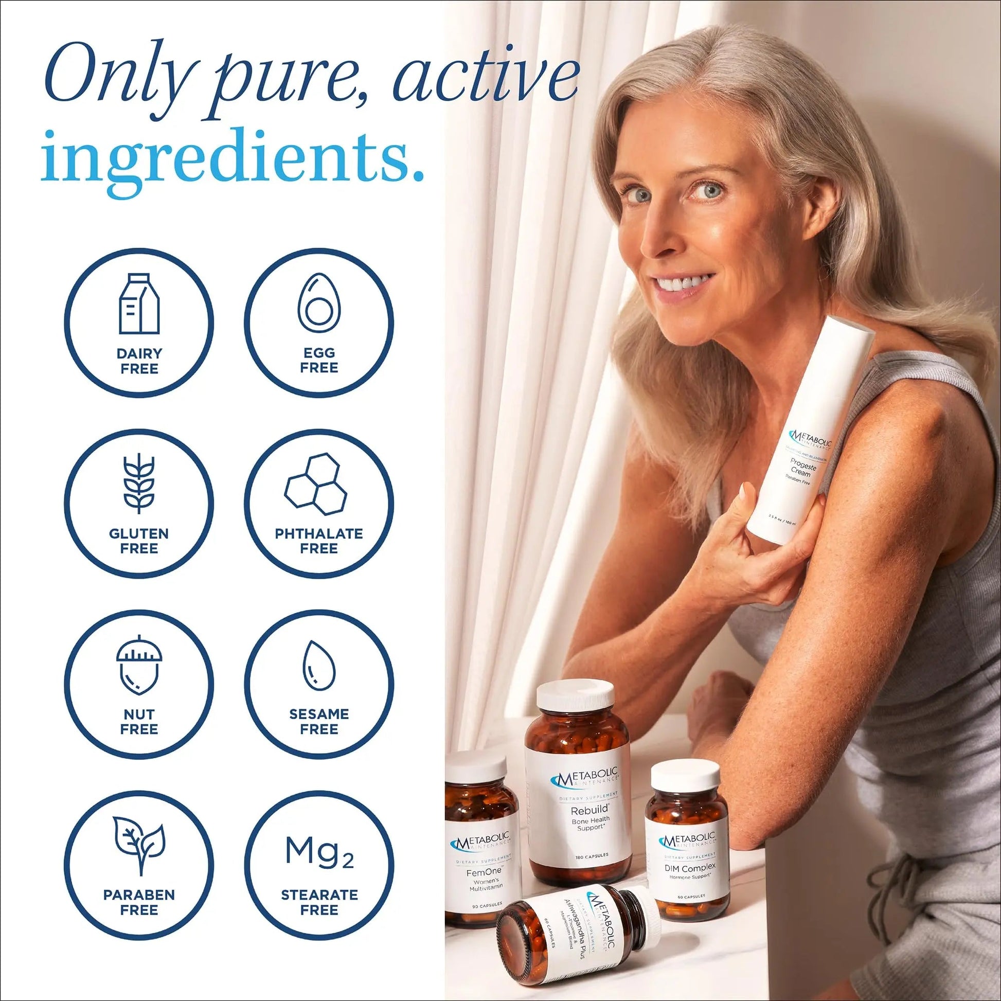 Metabolic Maintenance FemOne - Women's Multivitamin with Bioavailable Iron, Active Folate, B12, Antioxidants, Vitamin D + Biotin Metabolic Maintenance buy supplements canada