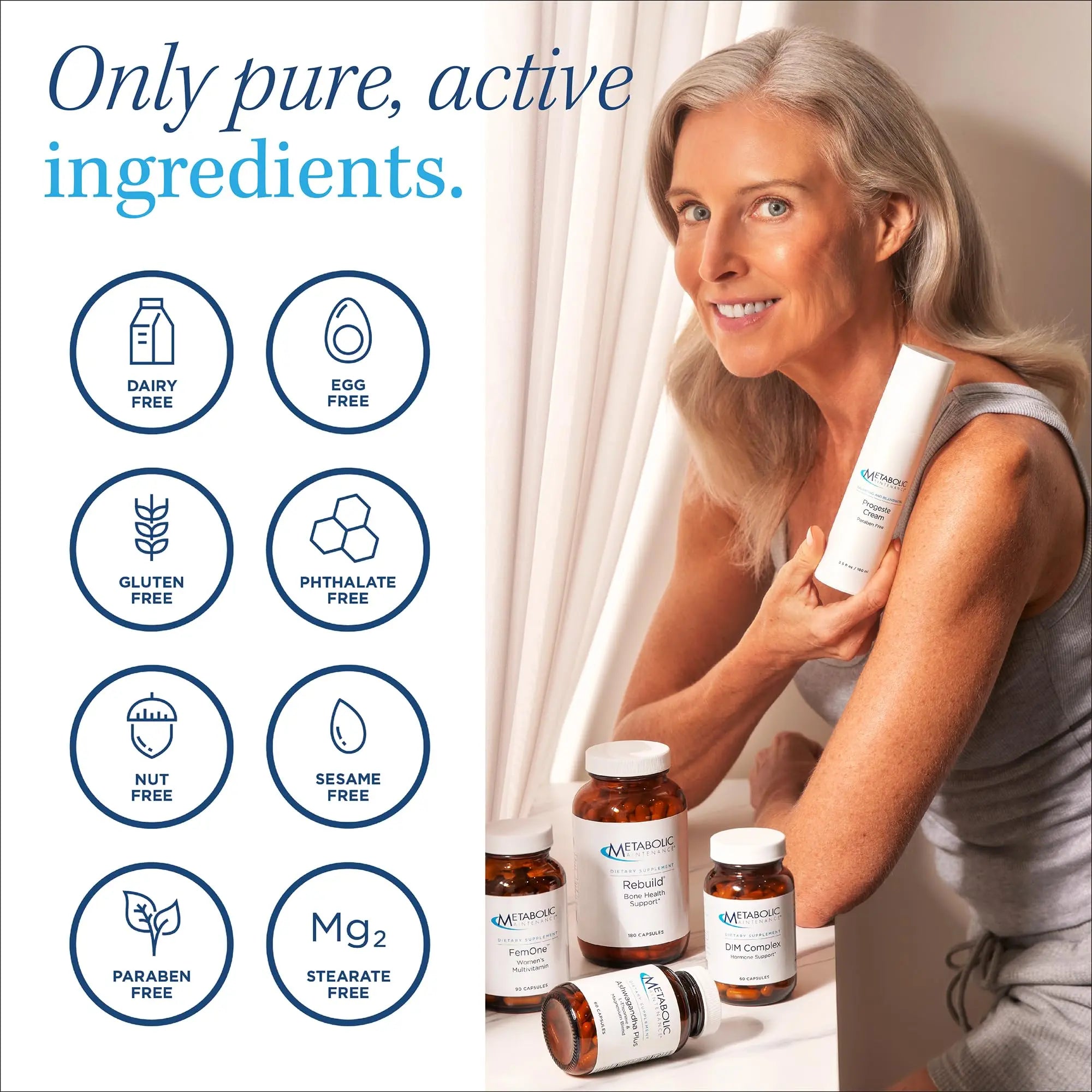 Metabolic Maintenance FemOne - Women's Multivitamin with Bioavailable Iron, Active Folate, B12, Antioxidants, Vitamin D + Biotin Metabolic Maintenance buy supplements canada