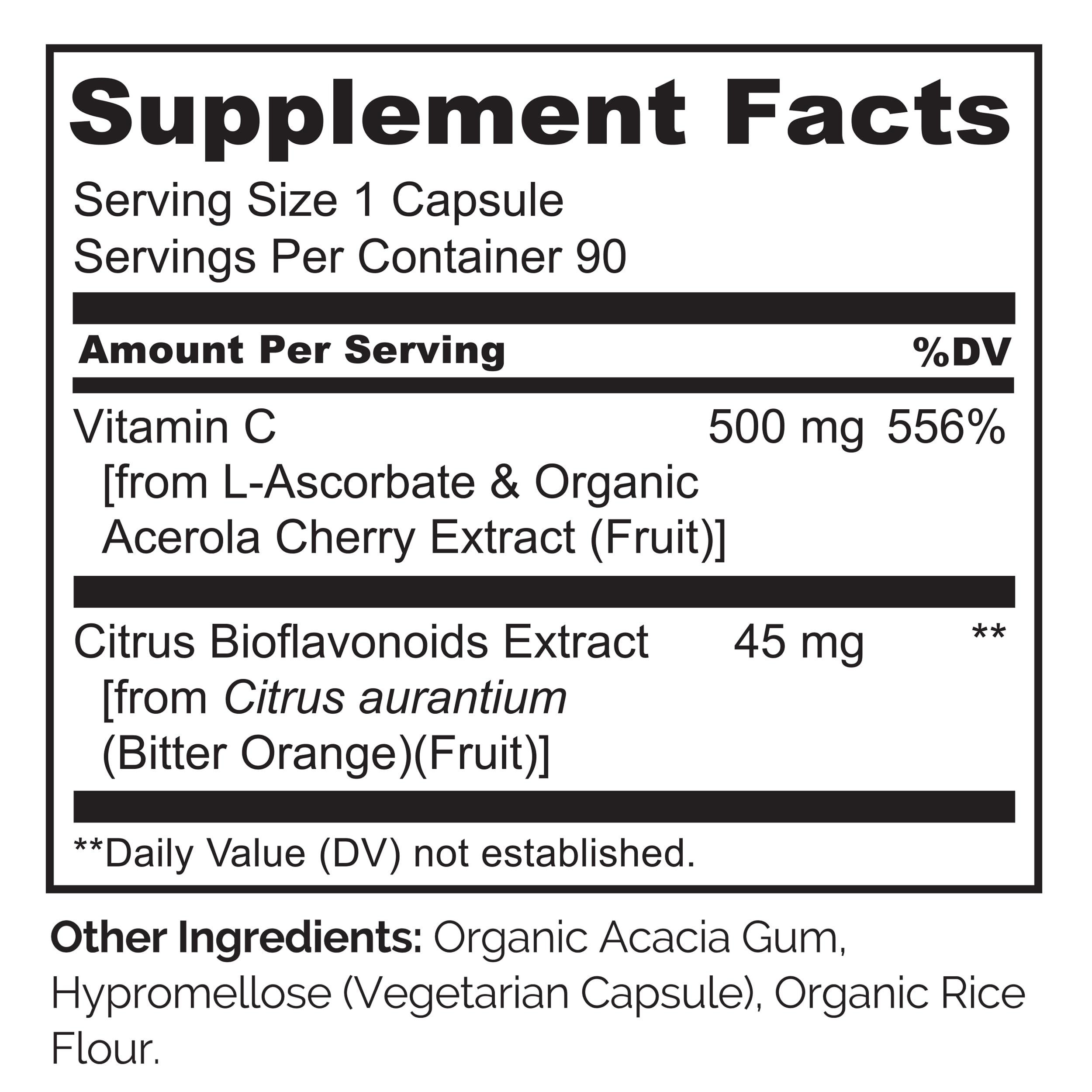NATURELO Vitamin C with Organic Acerola Cherry Extract and Citrus Bioflavonoids - Vegan Supplement - Immune Support - 500 mg VIT C per Cap NATURELO buy supplements canada