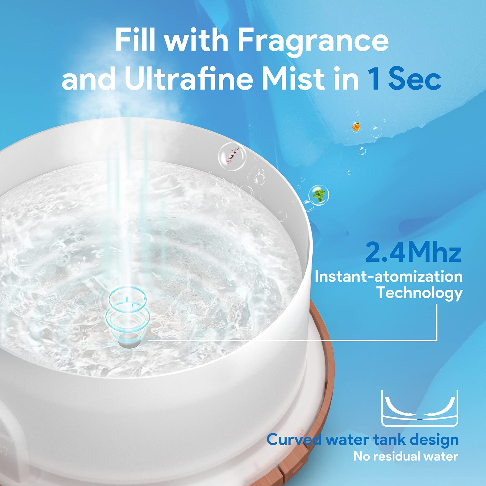 ASAKUKI 500ml Premium, Essential Oil Diffuser with Remote Control, 5 in 1 Ultrasonic Aromatherapy Fragrant ASAKUKI buy supplements canada