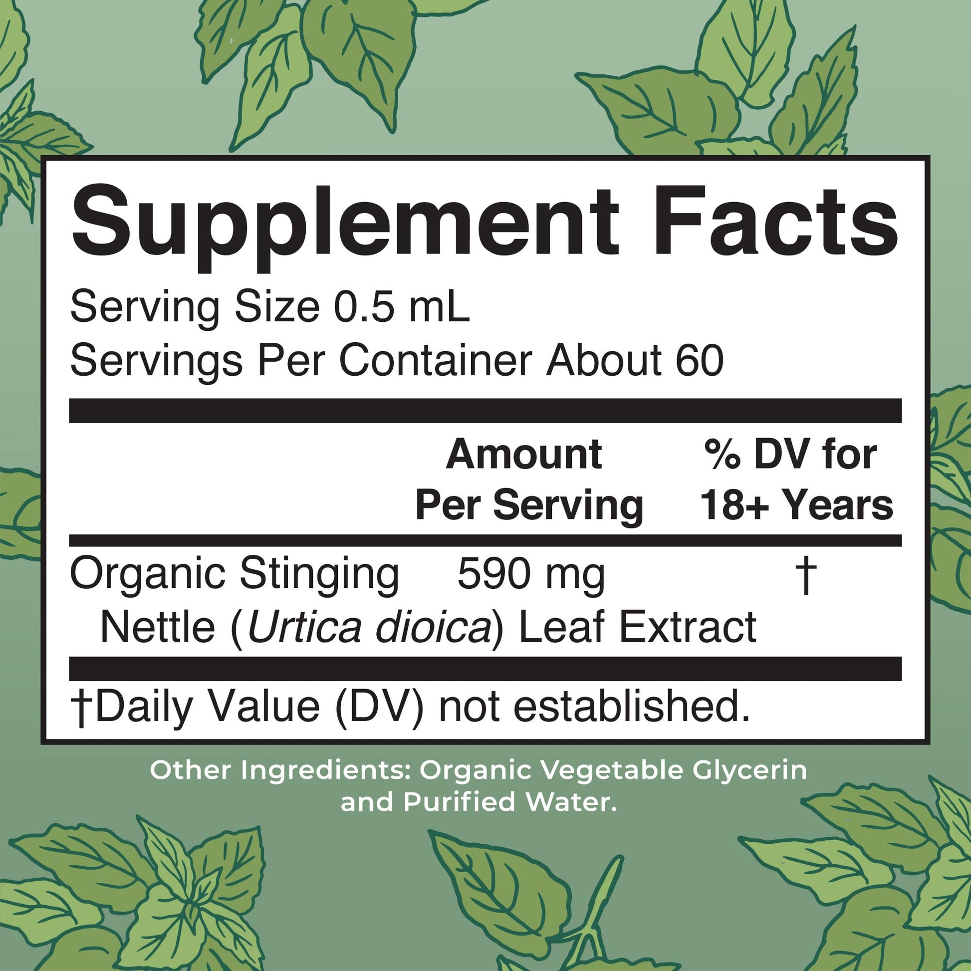 MaryRuth Organics Stinging Nettle Leaf Extract | Detox Supplement Herbal Drops | USDA Organic | Vegan | Non-GMO | Gluten Free | 1 Fluid Oz MARYRUTH'S buy supplements canada