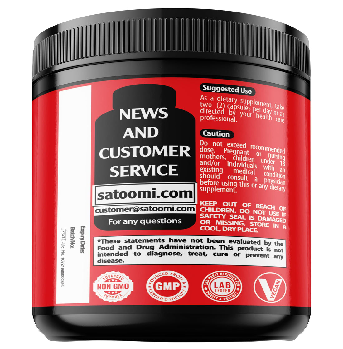 NMNH (Dihydronicotinamide Mononucleotide) -NMN Supplement Alternative - 1000mg per Serving NAD Supplement to Support NAD - 60 Capsules - 30 Days Supply Satoomi buy supplements canada